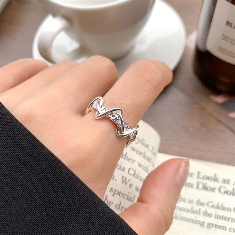 Jewelry Rare Jewelry Rings Open Size Chrome Ring (Size 7-13) Size ONE SIZE - 6 Thumbnail