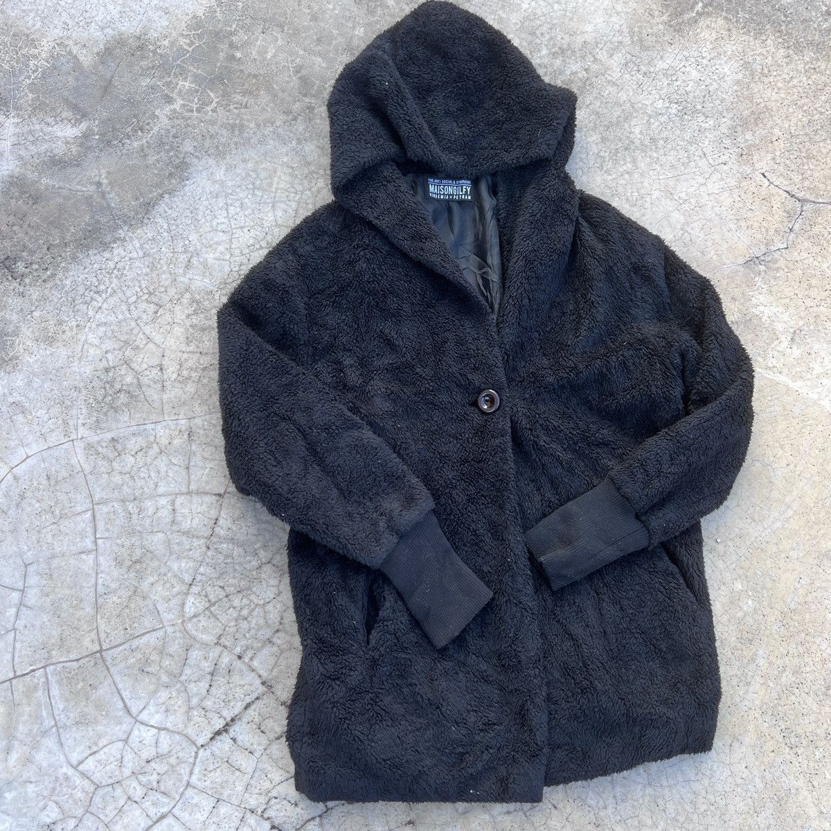 Japanese Brand × Other Designer Fleece Coat Jacket Size US L / EU 52-54 / 3 - 2 Thumbnail