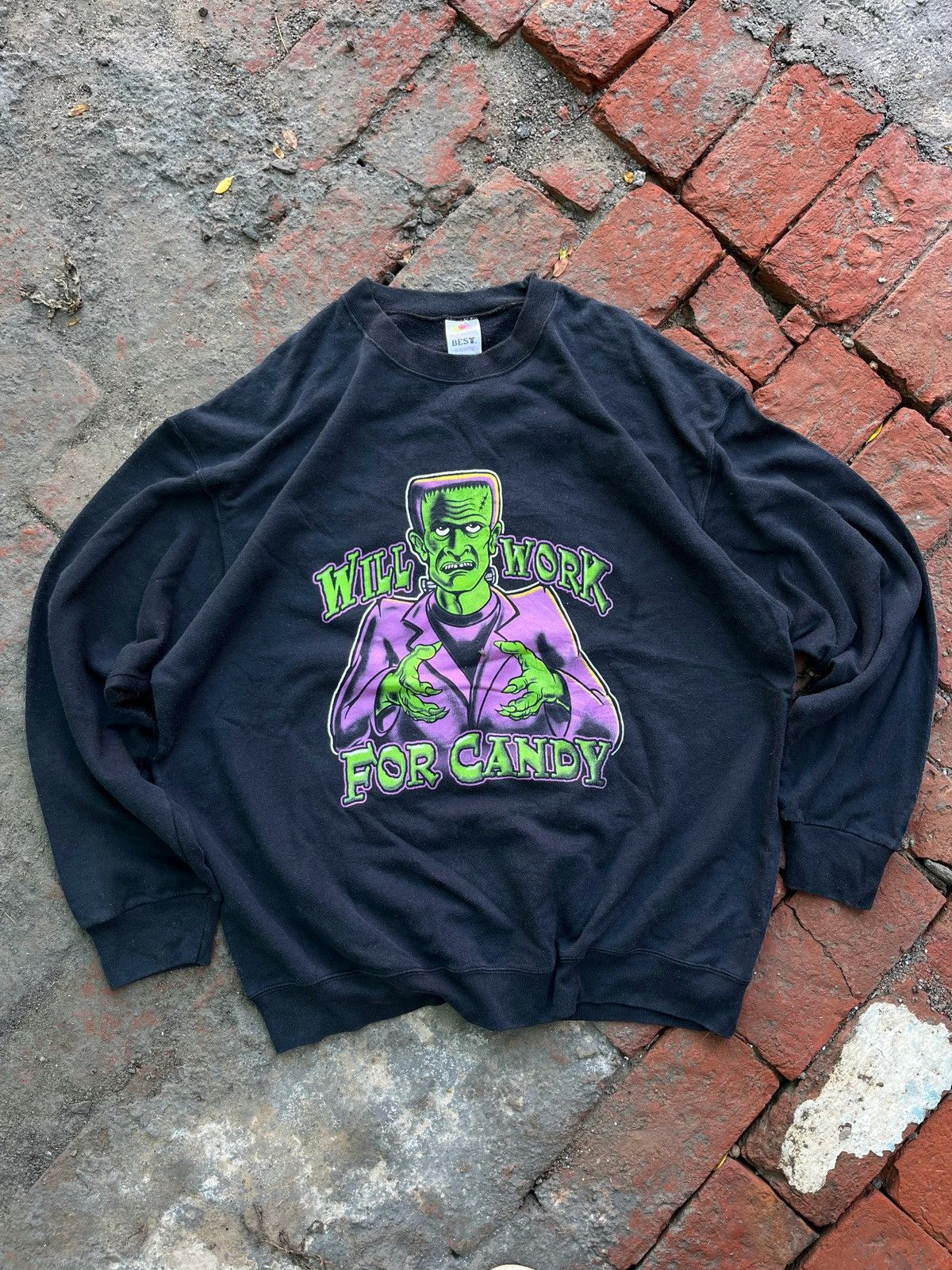 Fruit Of The Loom Will work for candy Frankenstein VTG Fruit of the Loom Size US M / EU 48-50 / 2 - 1 Thumbnail