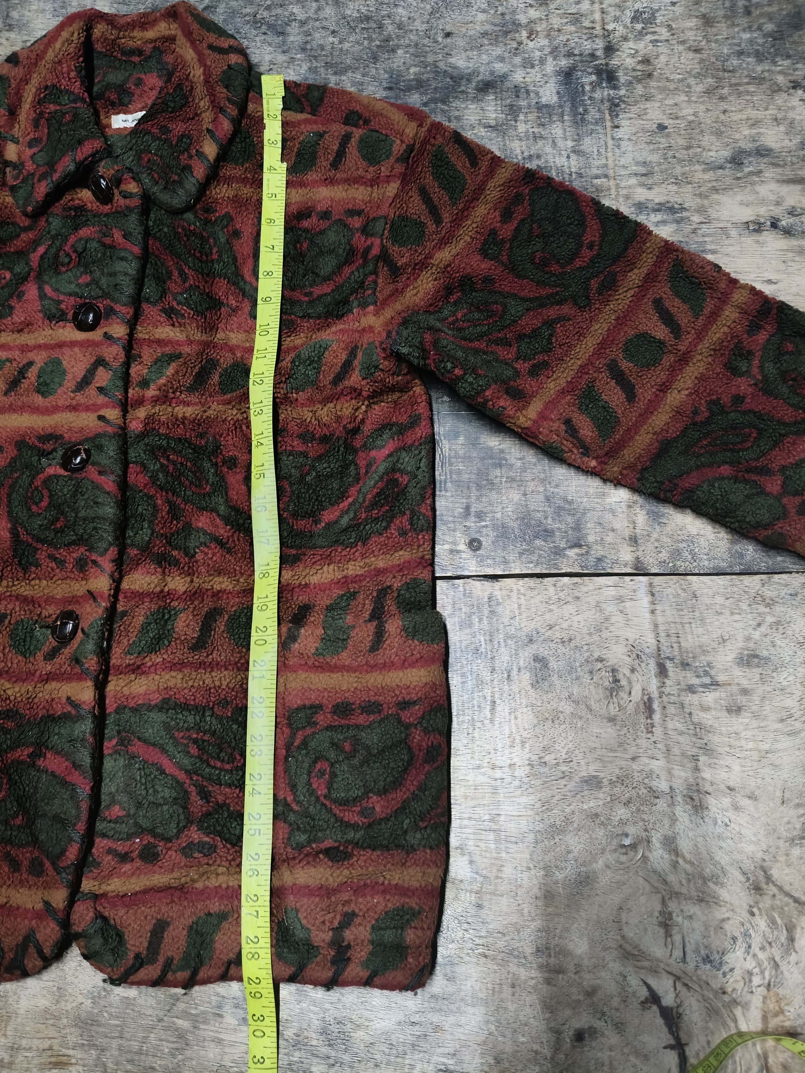 Vintage Vintage MILANO SPORT SHERPA JACKET Size US L / EU 52-54 / 3 - 18 Thumbnail