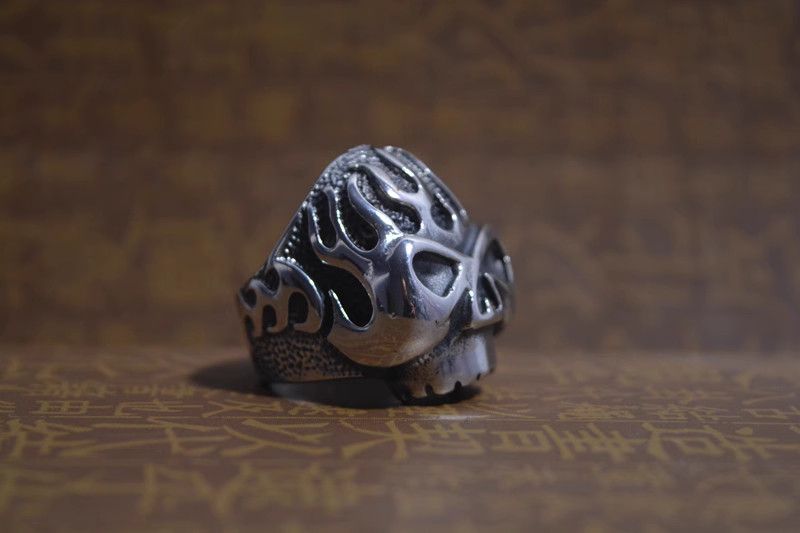 Jewelry Matchless Jewelry Rings Open Size Chrome Ring (Size 7-13) Size ONE SIZE - 4 Thumbnail