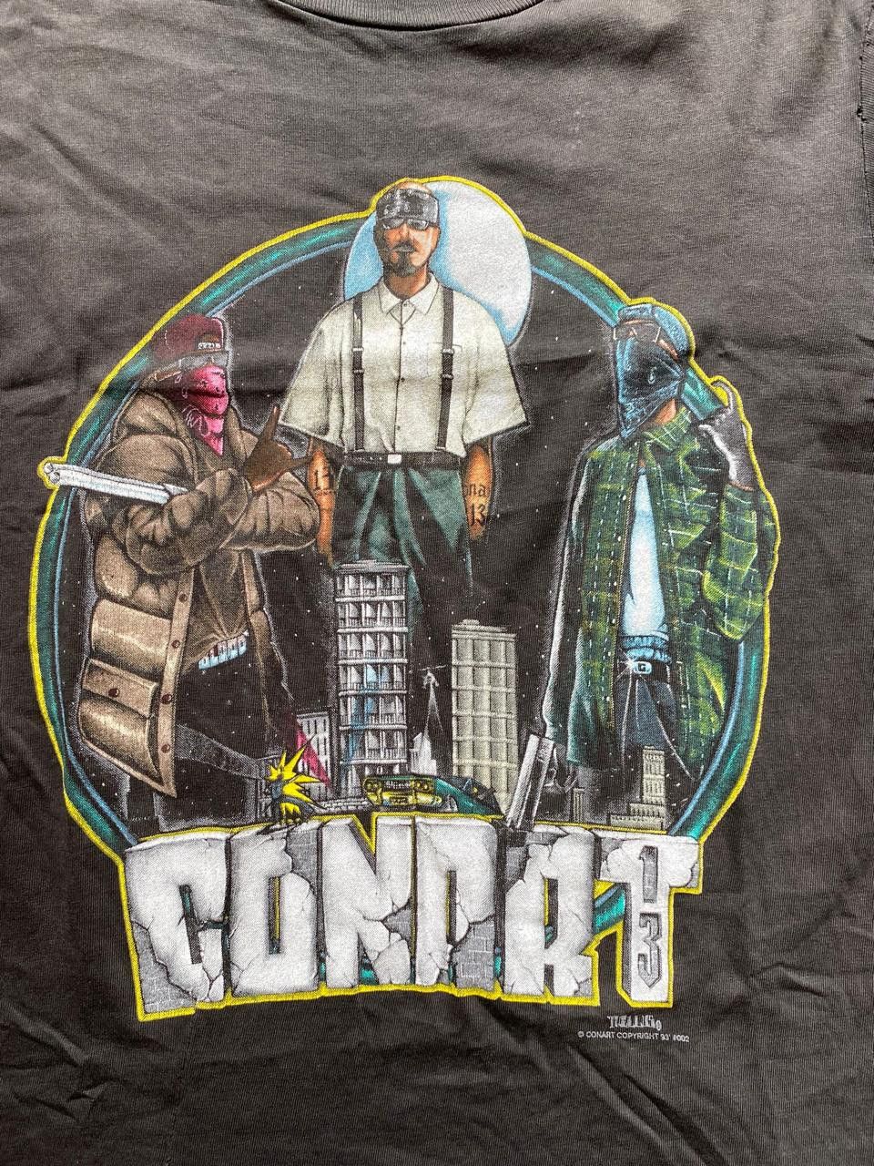 Tribal Streetwear × Vintage CONART Vintage Hanes Gangstar Graphic Size US M / EU 48-50 / 2 - 3 Thumbnail