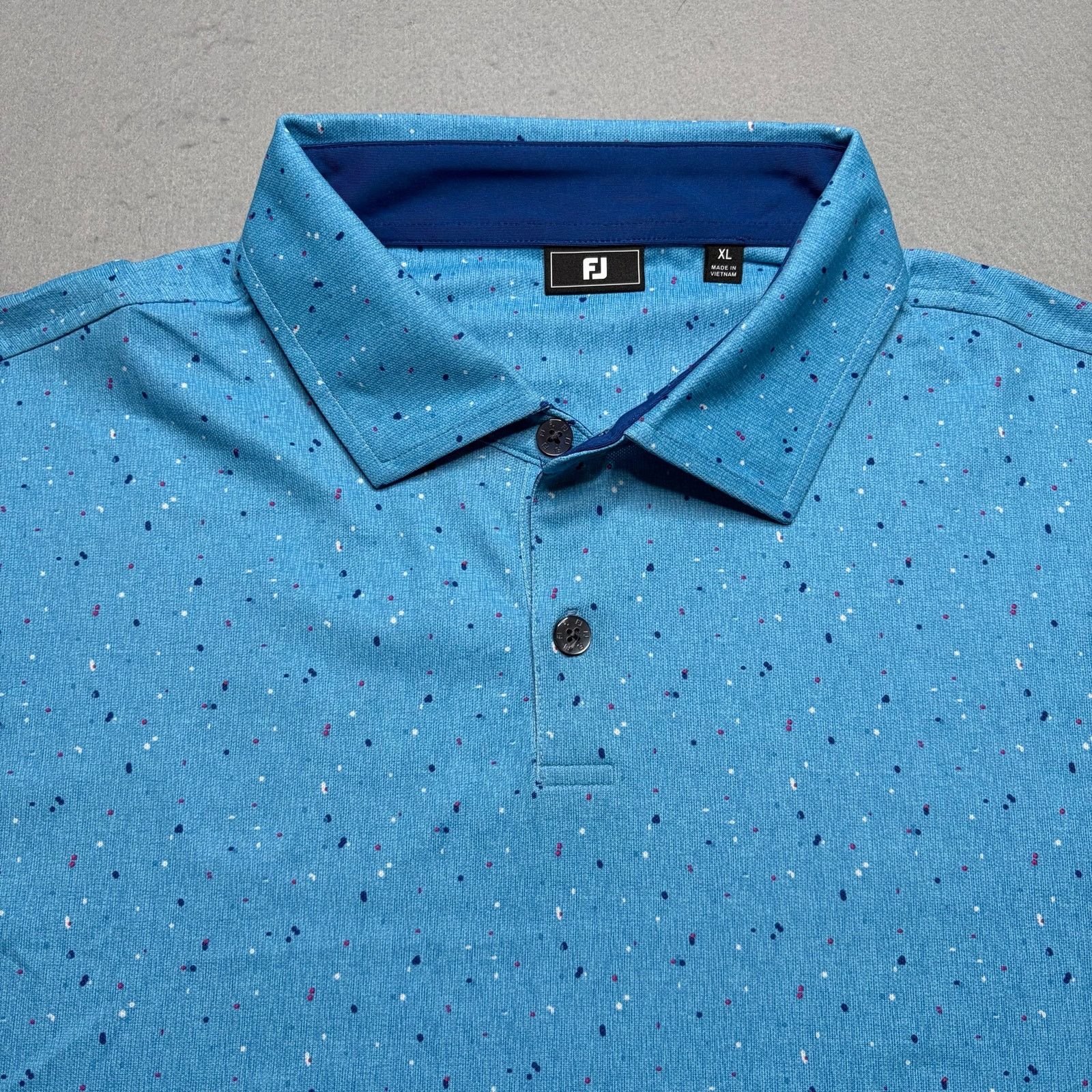 Footjoy FootJoy FJ Whitehawk Ranch Golf Polo Shirt Men’s XL Blue Size US XL / EU 56 / 4 - 2 Thumbnail