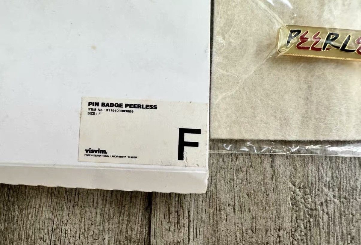 Visvim VISVIM 19AW PIN BADGE PEERLESS Size ONE SIZE - 2 Thumbnail