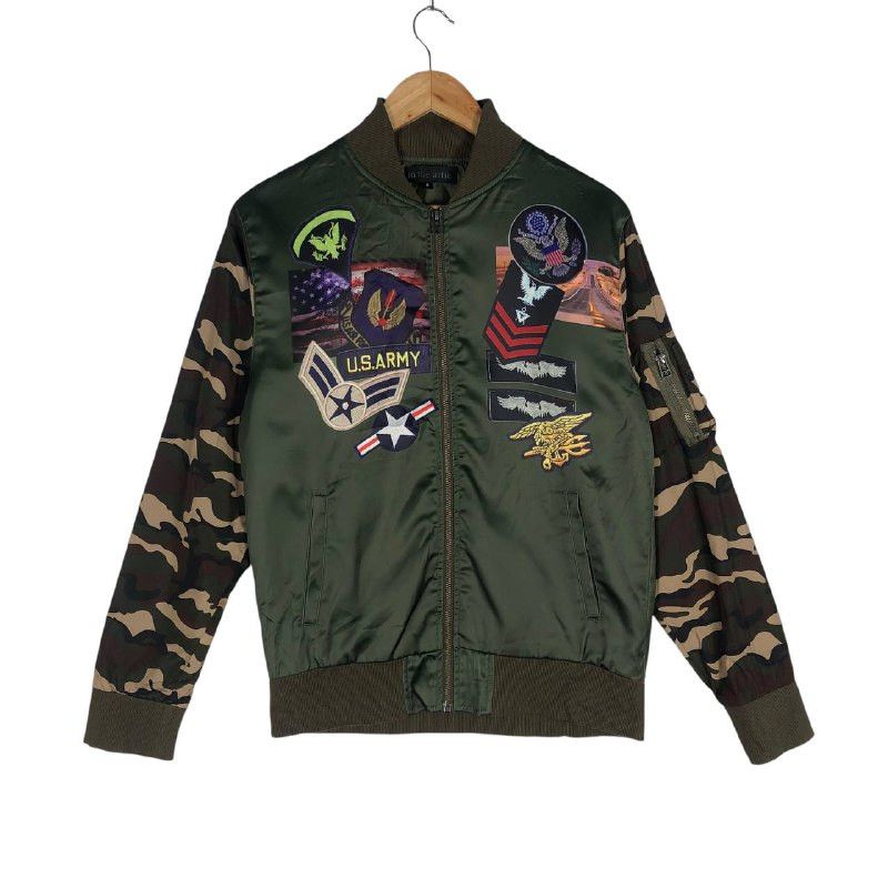 In The Attic Vintage In the Attic U.S.Army Zipper Jacket Size US M / EU 48-50 / 2 - 1 Thumbnail