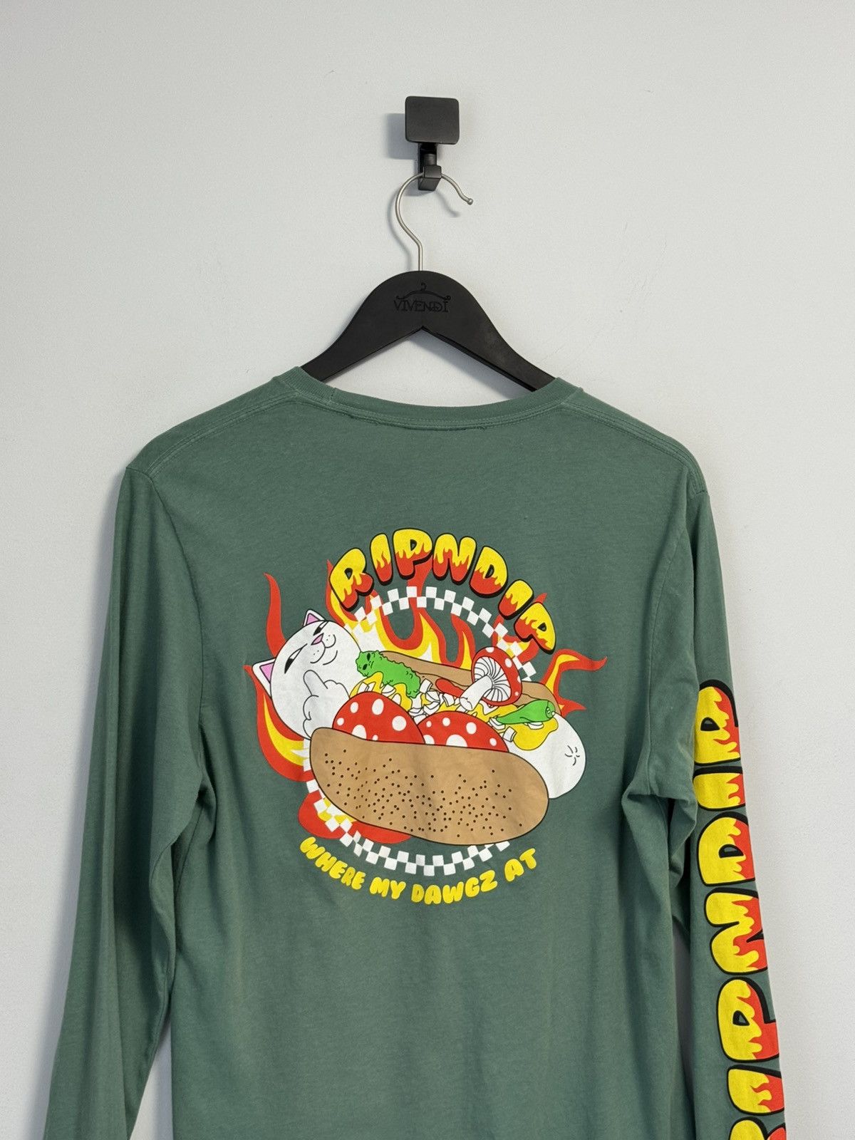 RIPNDIP Rip N Dip Men’s Small Long sleeve T-shirt Skateboarding Size US S / EU 44-46 / 1 - 10 Thumbnail