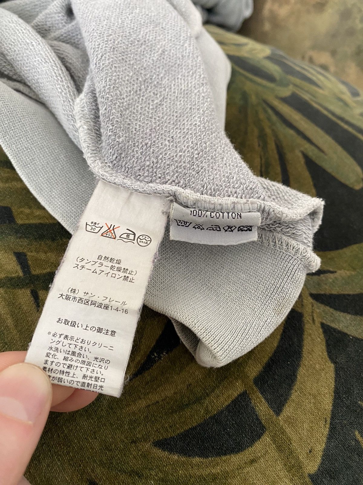 Raf Simons Blue grey, ‘Unbroken’ sweatshirt from spring summer 2004 Size US S / EU 44-46 / 1 - 6 Thumbnail