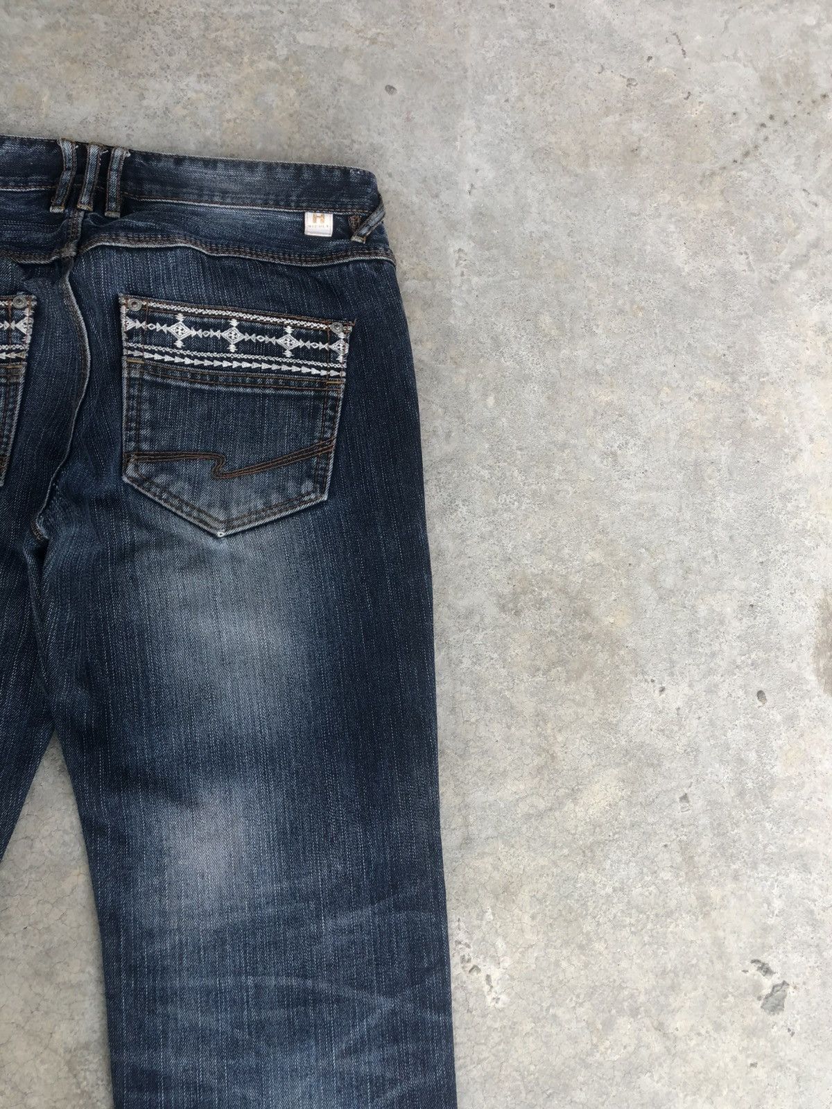 If Six Was Nine Hideway Nicole Flared Jeans Navajo Style Size US 32 / EU 48 - 10 Thumbnail
