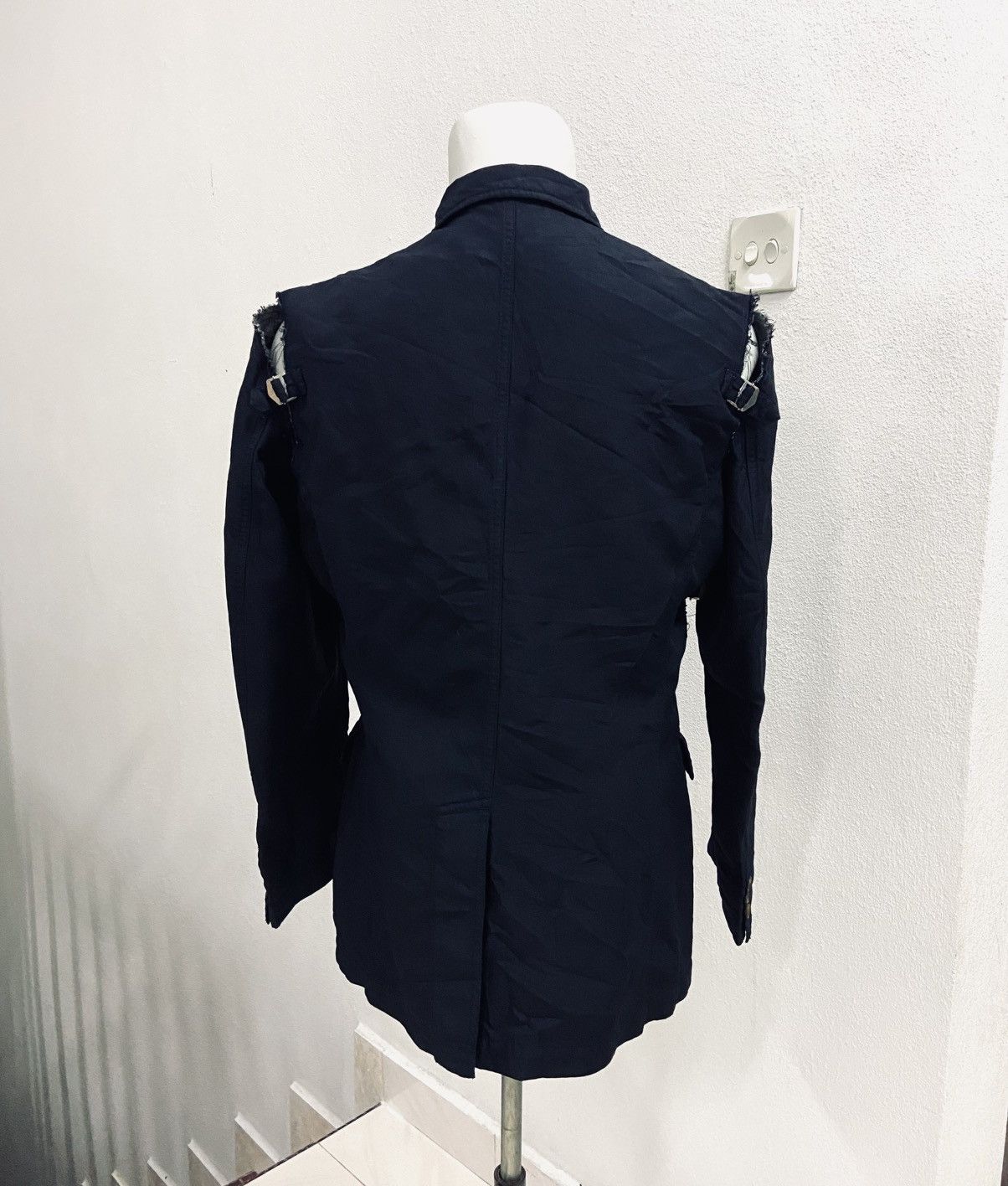 Comme des Garcons Homme Plus COMME DES GARCONS DISTRESSED BLAZER Size 36R - 1 Thumbnail