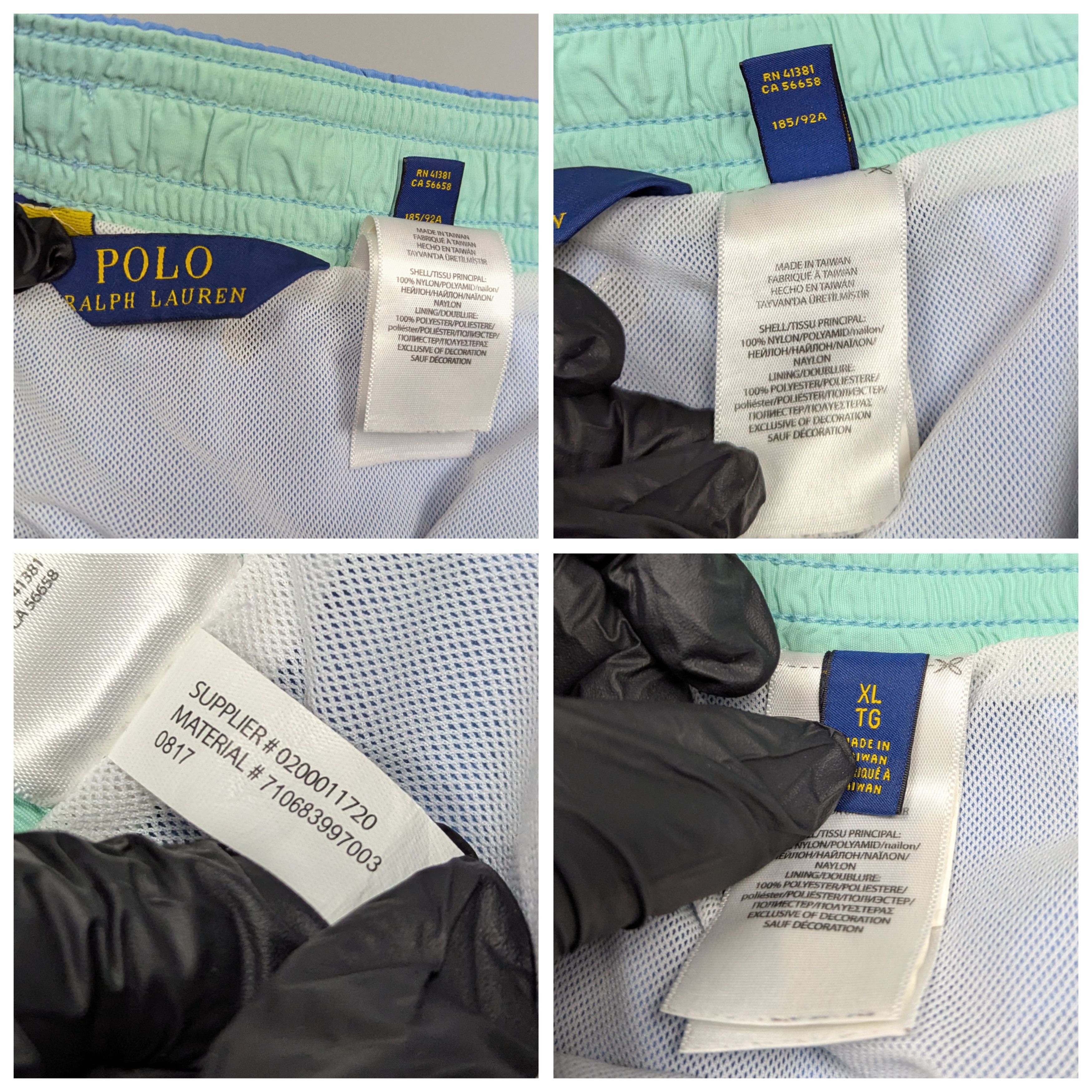 Polo Ralph Lauren × Vintage Polo Ralph Lauren Blue Swim Shorts Trunk Swimming Briefs Size US 36 / EU 52 - 17 Thumbnail