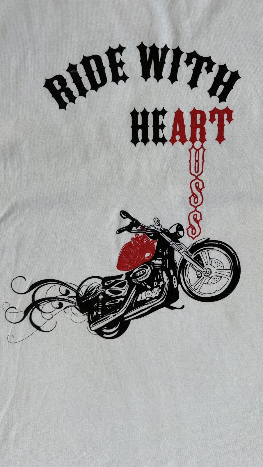 Vintage VINTAGE HARLEY DAVIDSON RIDE WITH HEART TEE Size US M / EU 48-50 / 2 - 3 Thumbnail
