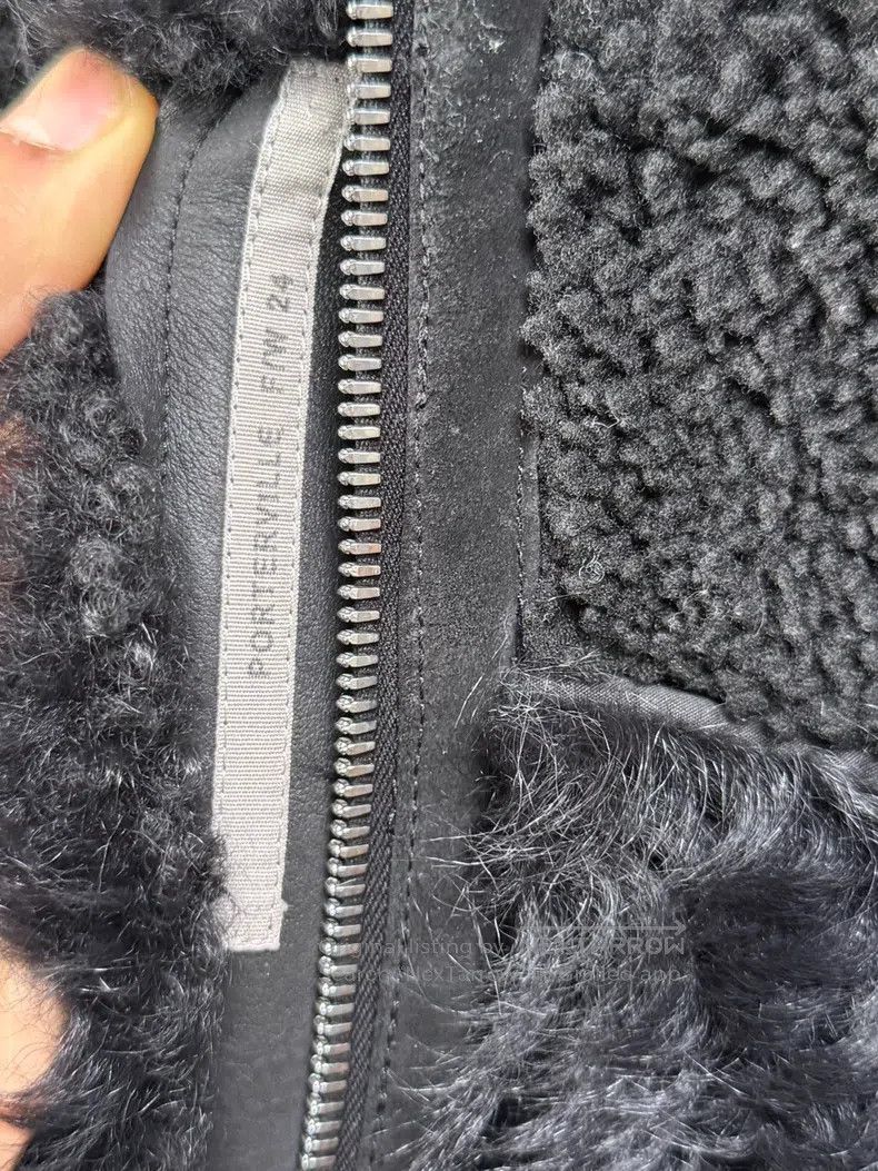 Rick Owens RICK OWENS Two-Sided Wear Leather and Fur One Piece Size US M / EU 48-50 / 2 - 9 Thumbnail