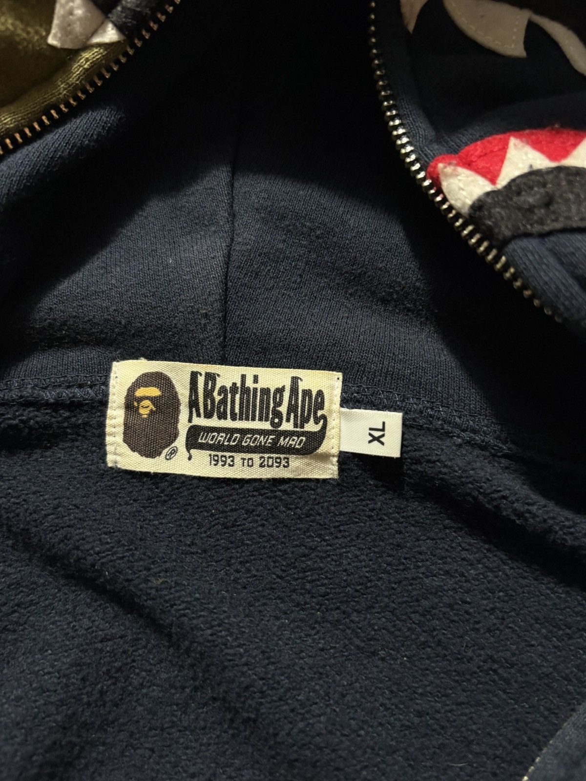 Bape BAPE-BE@RBRICK MEDICOM TOY SHARK FULLZIP JACKET Size US XL / EU 56 / 4 - 4 Thumbnail