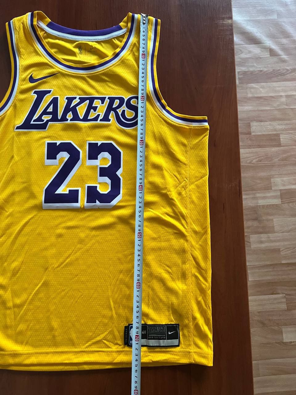 NBA 2020 LOS ANGELES LAKERS #23 JAMES LEBRON BASKETBALL JERSEY L Size US L / EU 52-54 / 3 - 10 Thumbnail