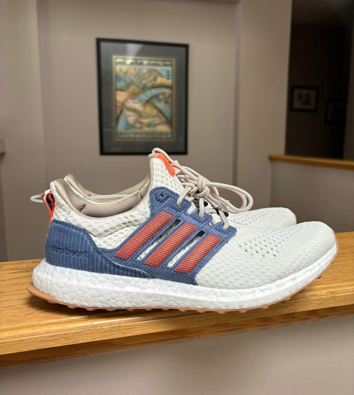 Adidas Ultra Boost 1.0 Off White Crew Blue Size US 7.5 / EU 40-41 - 1 Preview