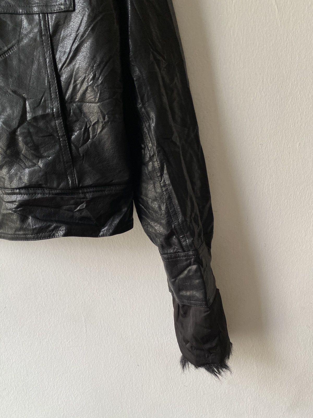 atmos AW2023 Atmos Japan Sherpa Lining Fur Leather Jacket Size US M / EU 48-50 / 2 - 8 Thumbnail
