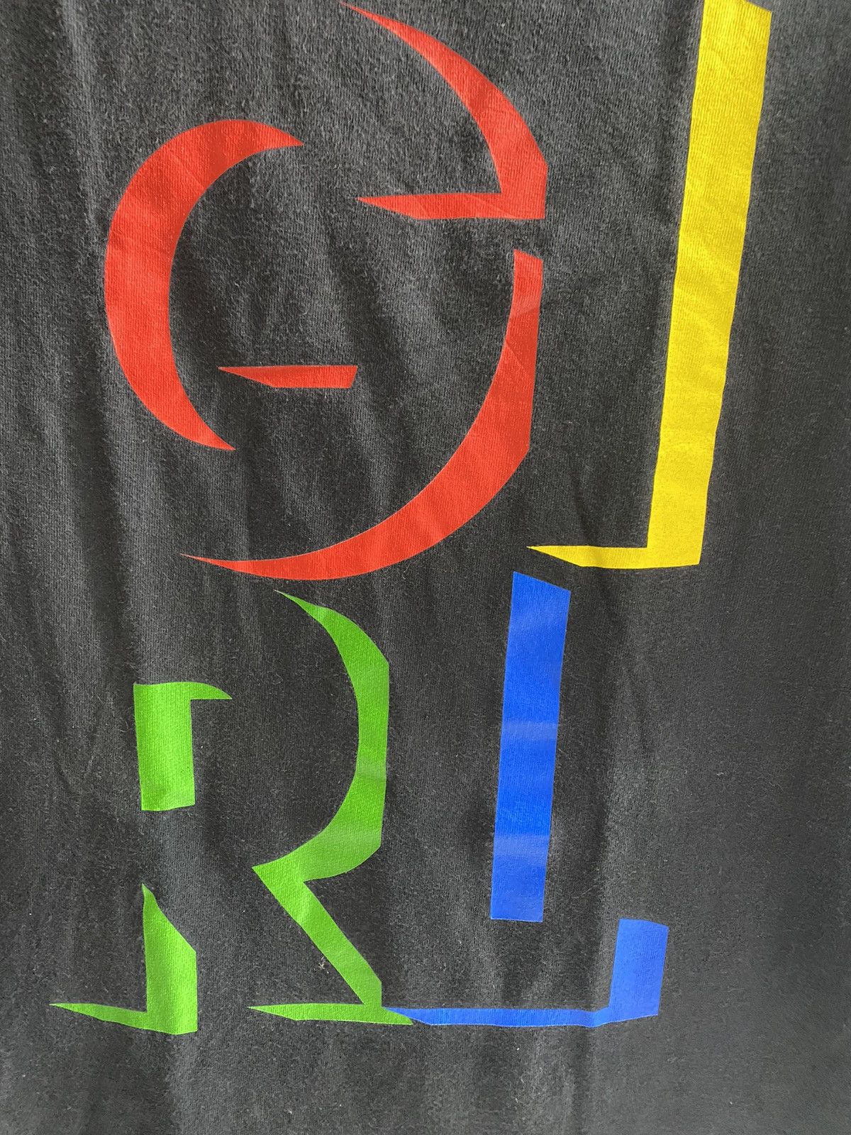Vintage GIRL TSHIRT Size US M / EU 48-50 / 2 - 2 Thumbnail