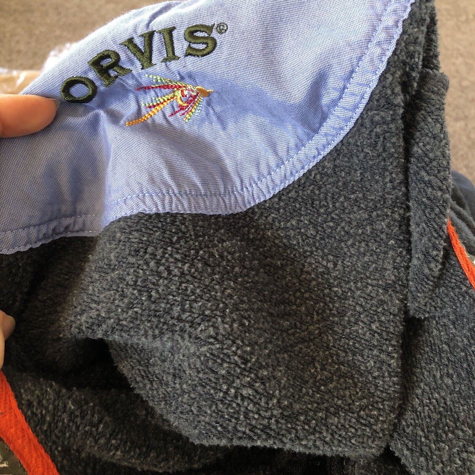 Orvis Orvis Sweatshirt Mens XXL Gray Fleece 1/4 Zip Pullover Size US XXL / EU 58 / 5 - 8 Thumbnail