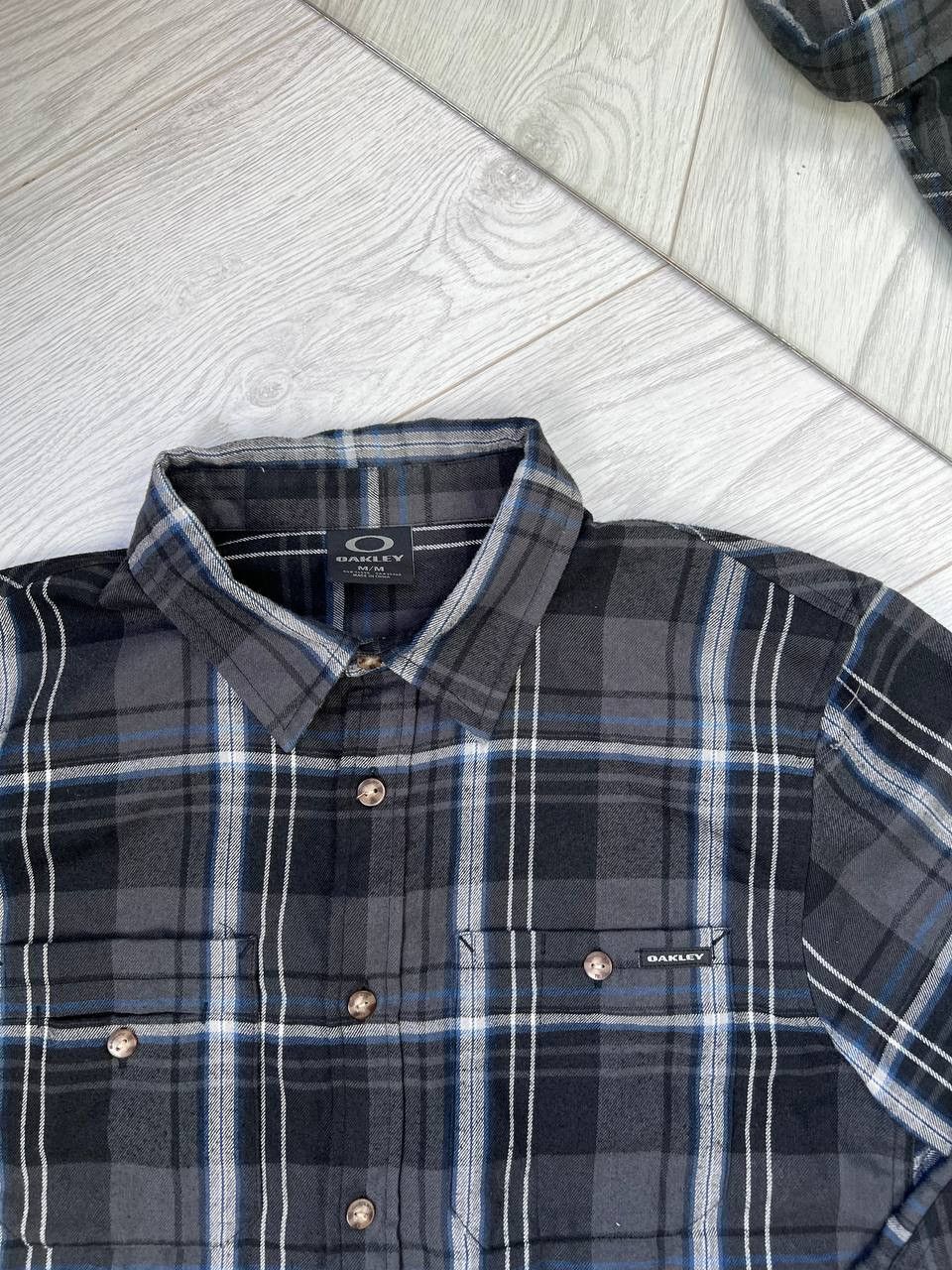 Japanese Brand × Oakley × Vintage Rare Vintage Oakley Blac Nylon Shirt LongSleeve Size US M / EU 48-50 / 2 - 4 Thumbnail