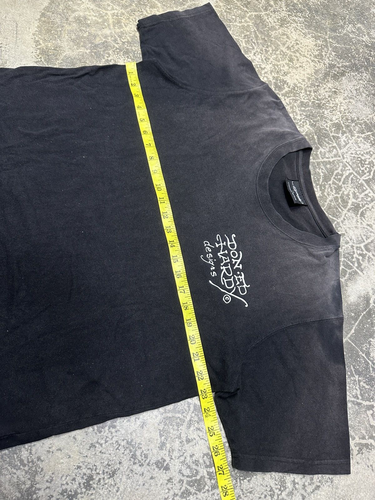 Christian Audigier × Ed Hardy × Vintage Sun Faded 🔥 Ed Hardy Rare Tshirt Size US XL / EU 56 / 4 - 17 Thumbnail