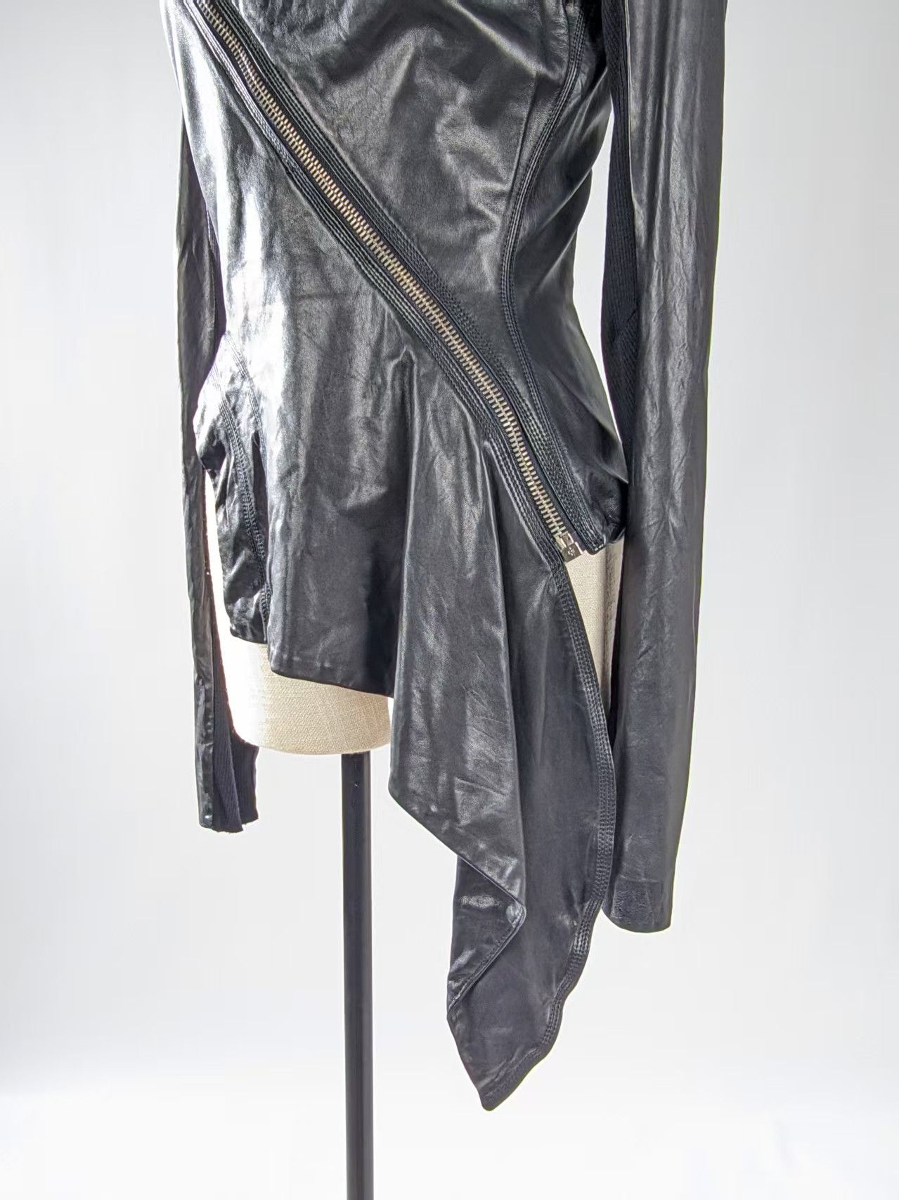 Rick Owens Rick Owens leather jacket Size M / US 6-8 / IT 42-44 - 5 Thumbnail