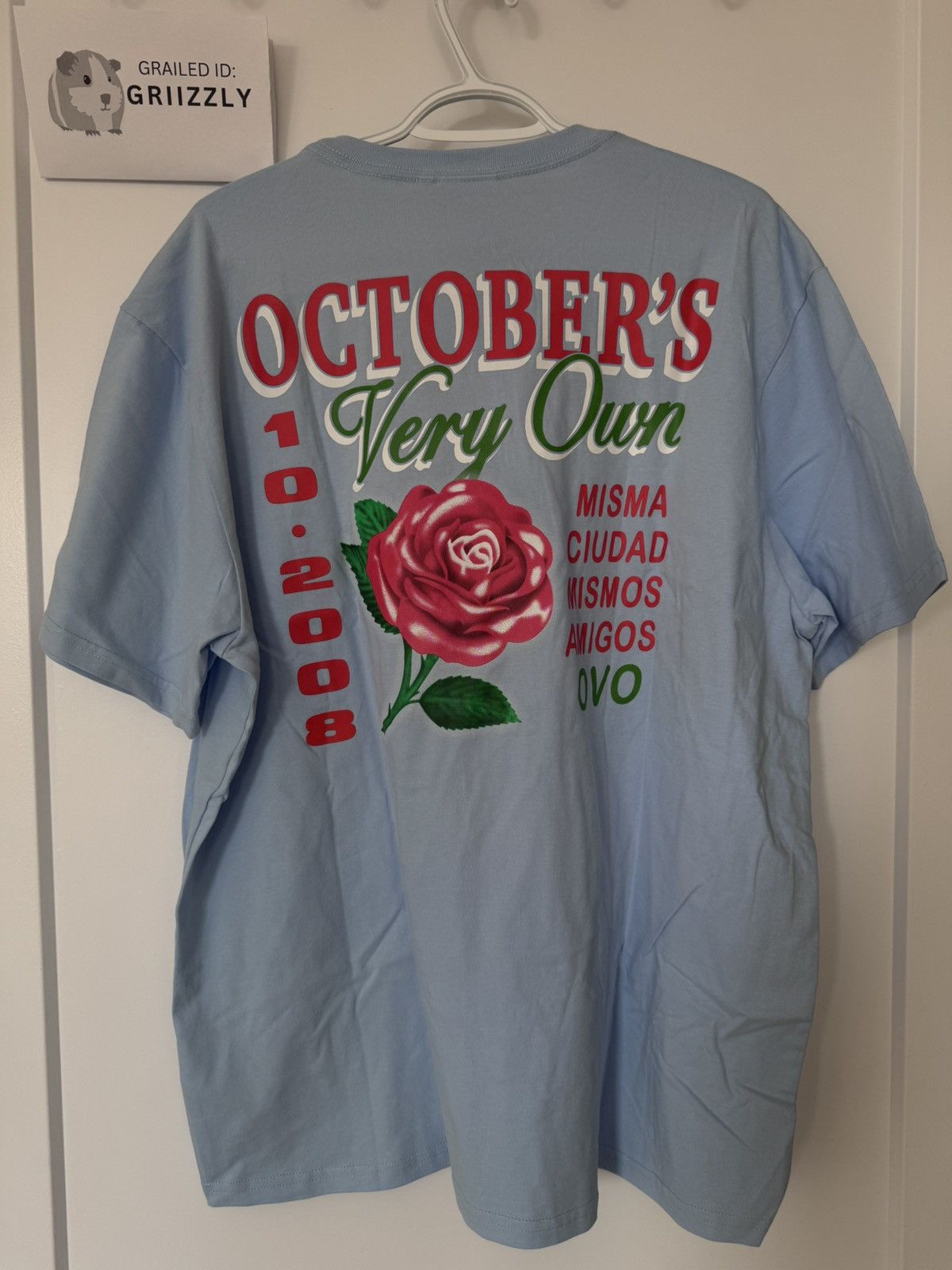 Drake OVO T-Shirt 🌹 Size US XL / EU 56 / 4 - 2 Thumbnail