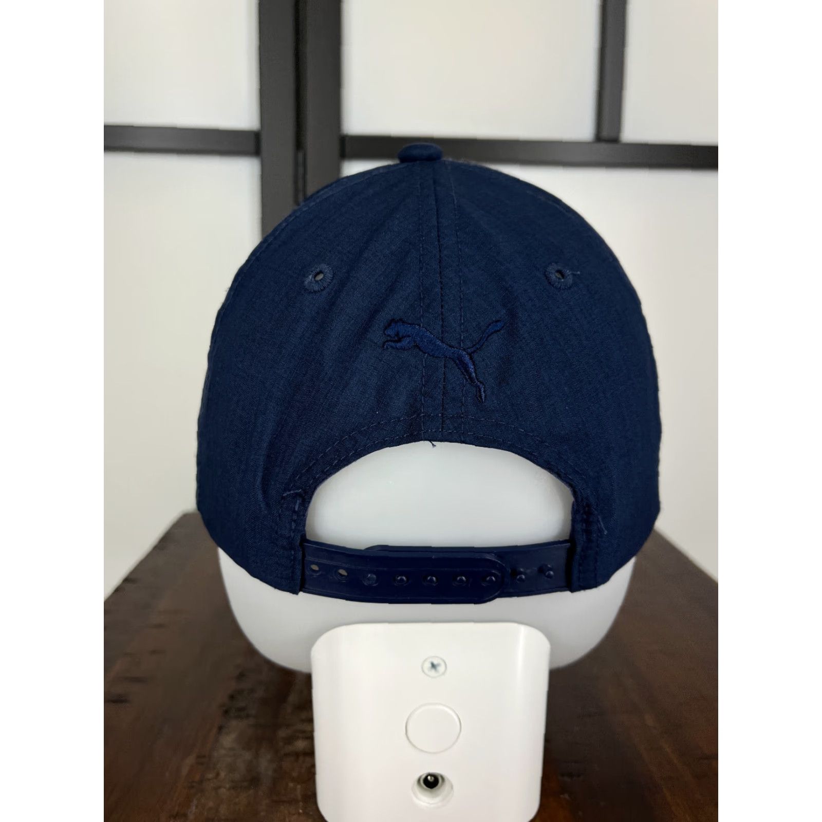 Puma PUMA Hat Cap Snap Back Adult One Size Blue Embroidered Logo Cotton Polyester Size ONE SIZE - 6 Thumbnail