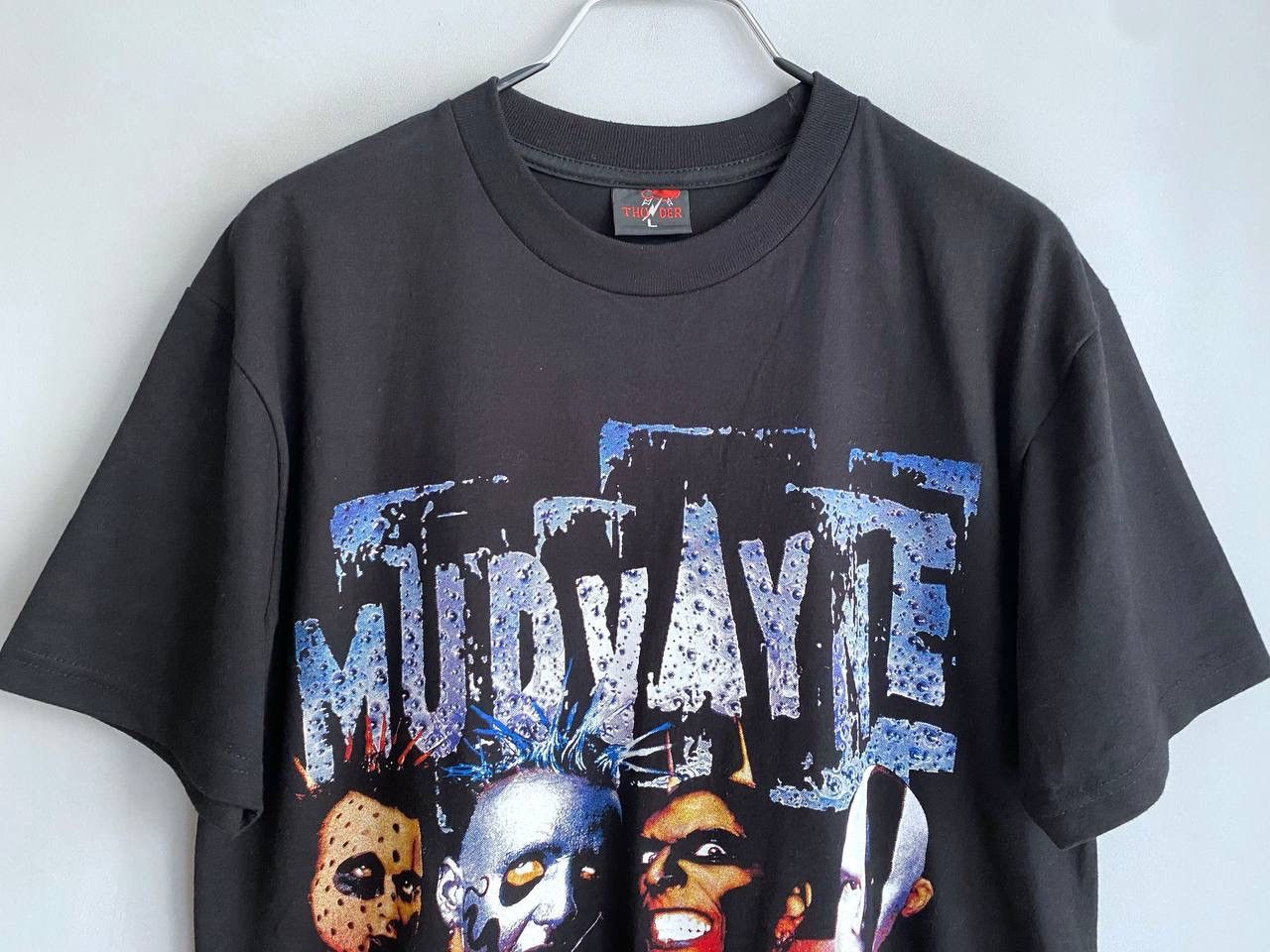 Mudvayne Vintage Y2K Metal Rock Band World Tour T-Shirt, L