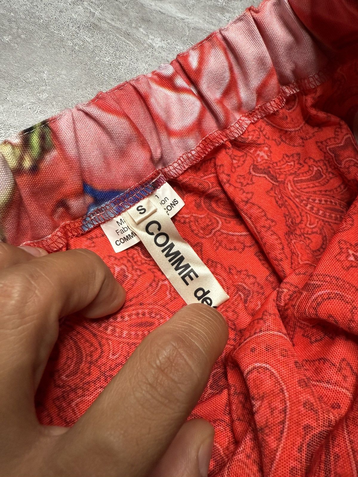 Comme des Garcons Comme Des Garcons x Macoto Garou S/S 18 Anime Print Skirt Size 30" / US 8 / IT 44 - 10 Thumbnail