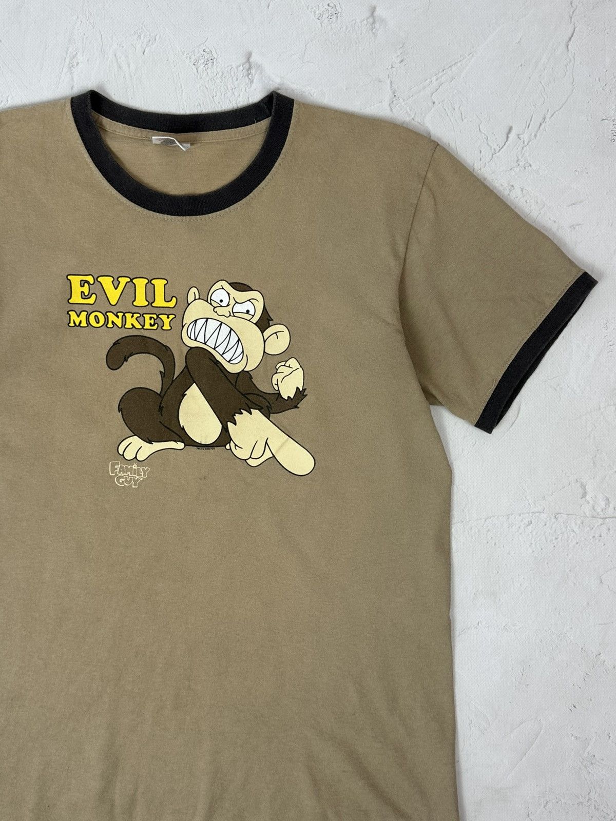 Fruit Of The Loom Vintage Fruit of the Loom Evil Monkey T-shirt Size US M / EU 48-50 / 2 - 2 Thumbnail
