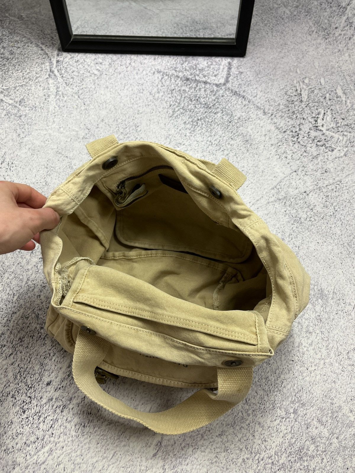 Vintage Vintage Timberland Military Distressed Messenger Hand Bag Size ONE SIZE - 12 Thumbnail