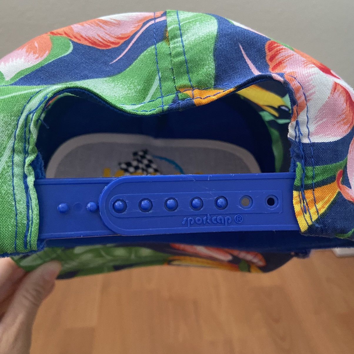 Vintage Vintage Cajon Speedway Tropical Logo Snapback Hat Size ONE SIZE - 8 Thumbnail