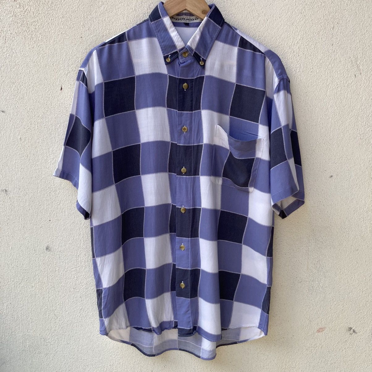 Marithe + Francois Girbaud Marithe Francois Girbaud Checkered Shirt Size US M / EU 48-50 / 2 - 1 Thumbnail