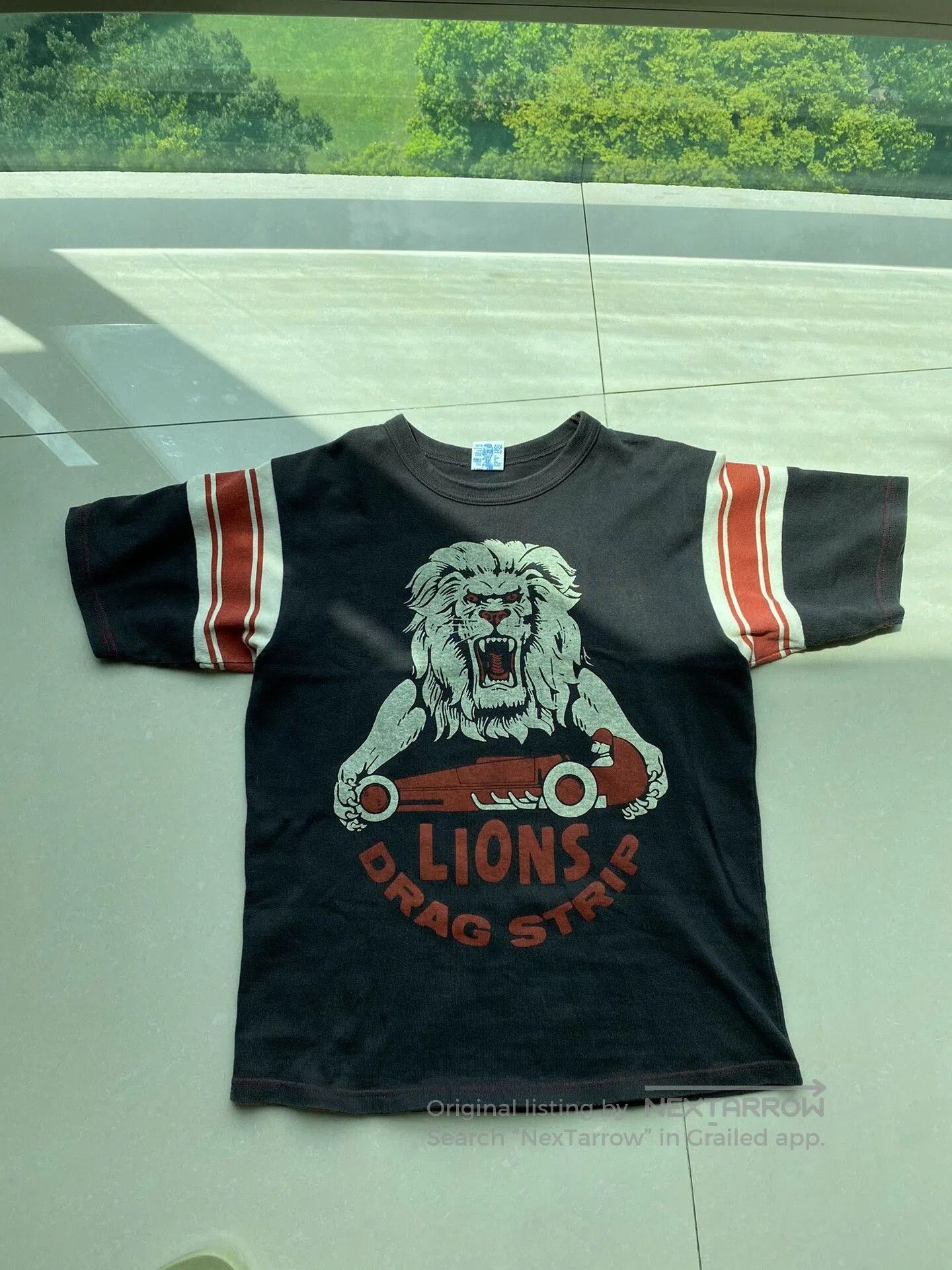 Freewheelers Youth Graphic Tee with Drag Strip Print. Size US S / EU 44-46 / 1 - 1 Thumbnail