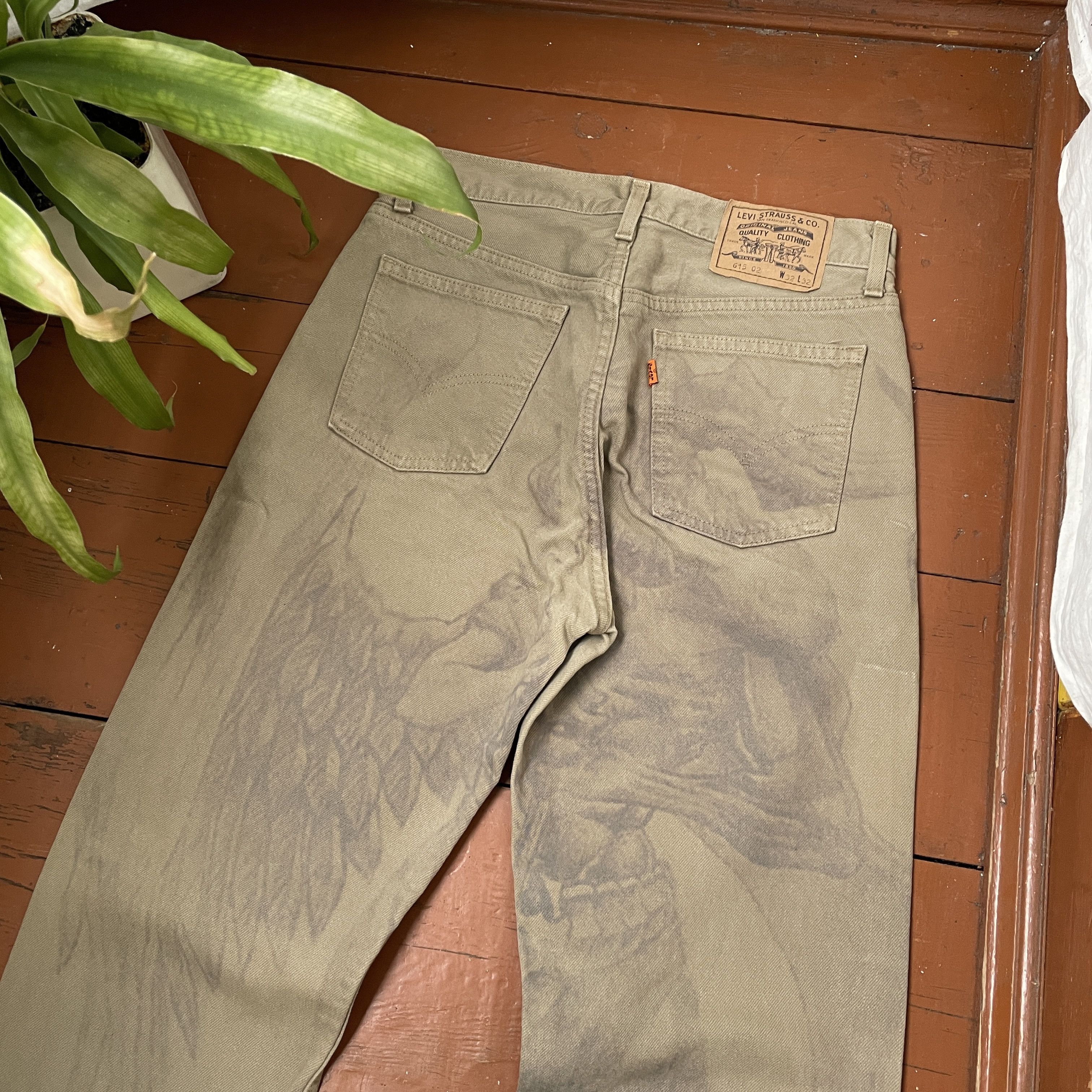 Levi's Levi's custom pants devil and angels opium y2k faded rare Size US 32 / EU 48 - 9 Thumbnail