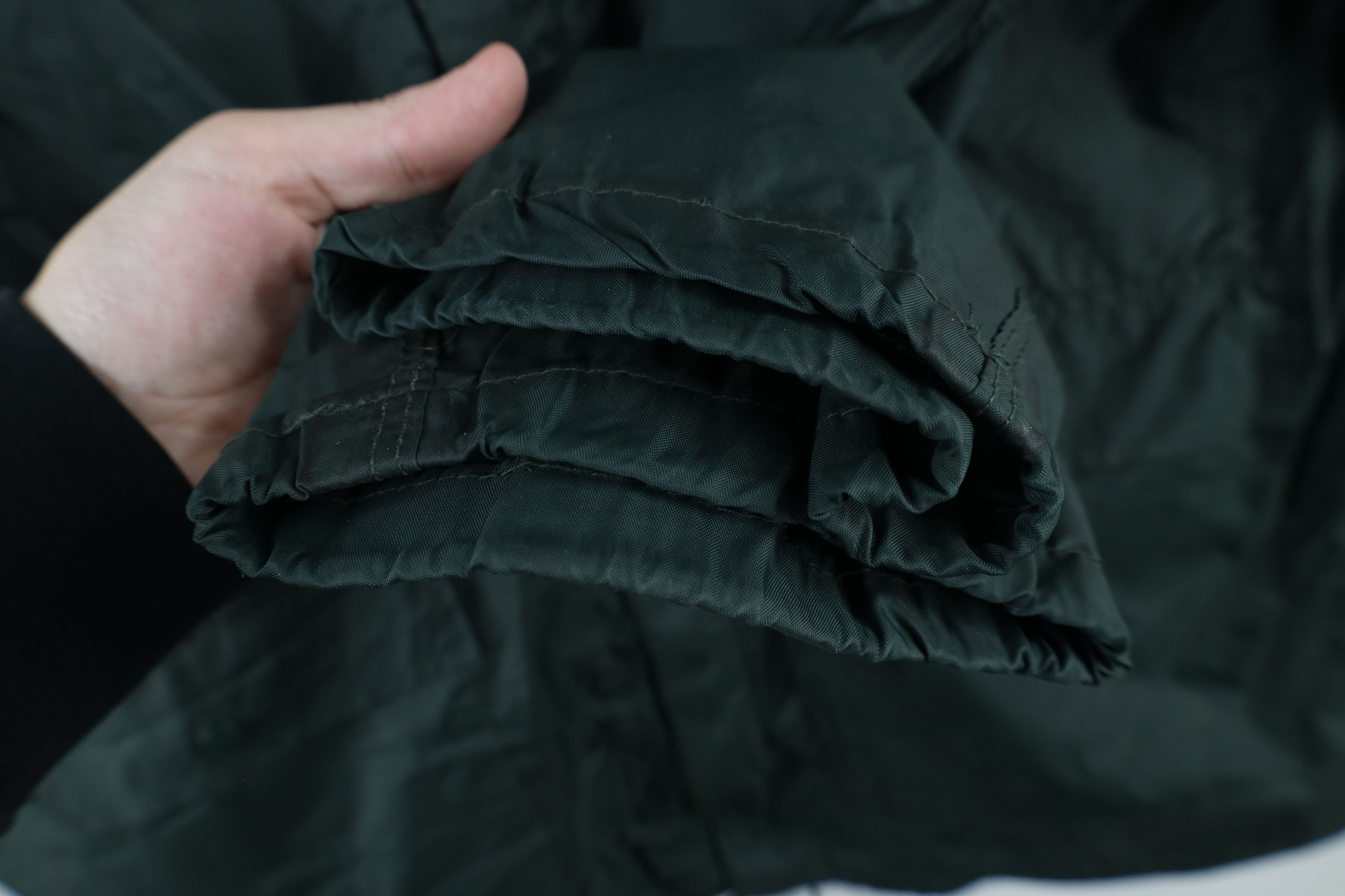 Vintage Vintage 90s Streetwear Hooded Rain Windbreaker Jacket Green Size US XL / EU 56 / 4 - 6 Thumbnail