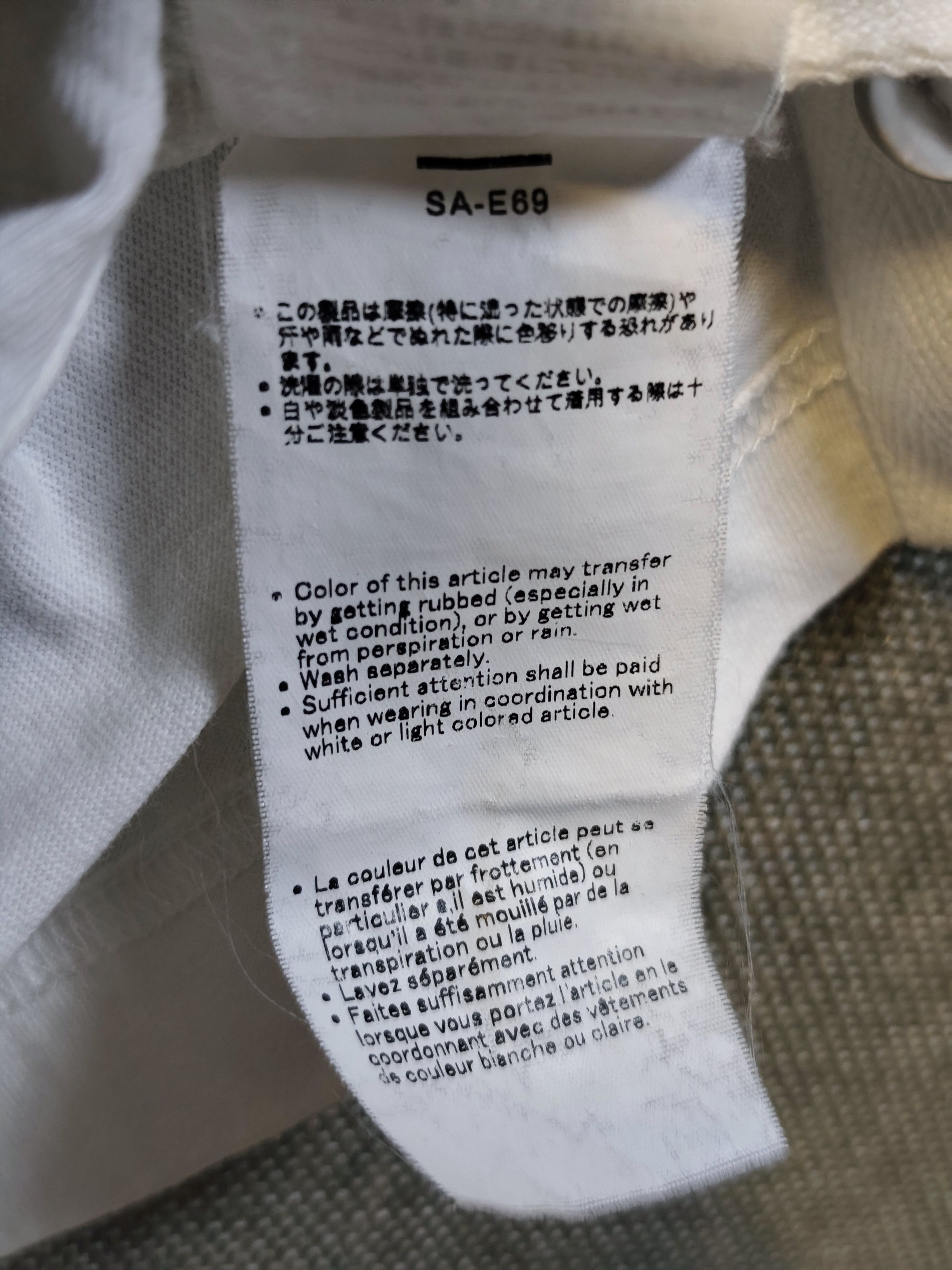 Sacai Sacai Pocket Tee Size US XL / EU 56 / 4 - 8 Thumbnail