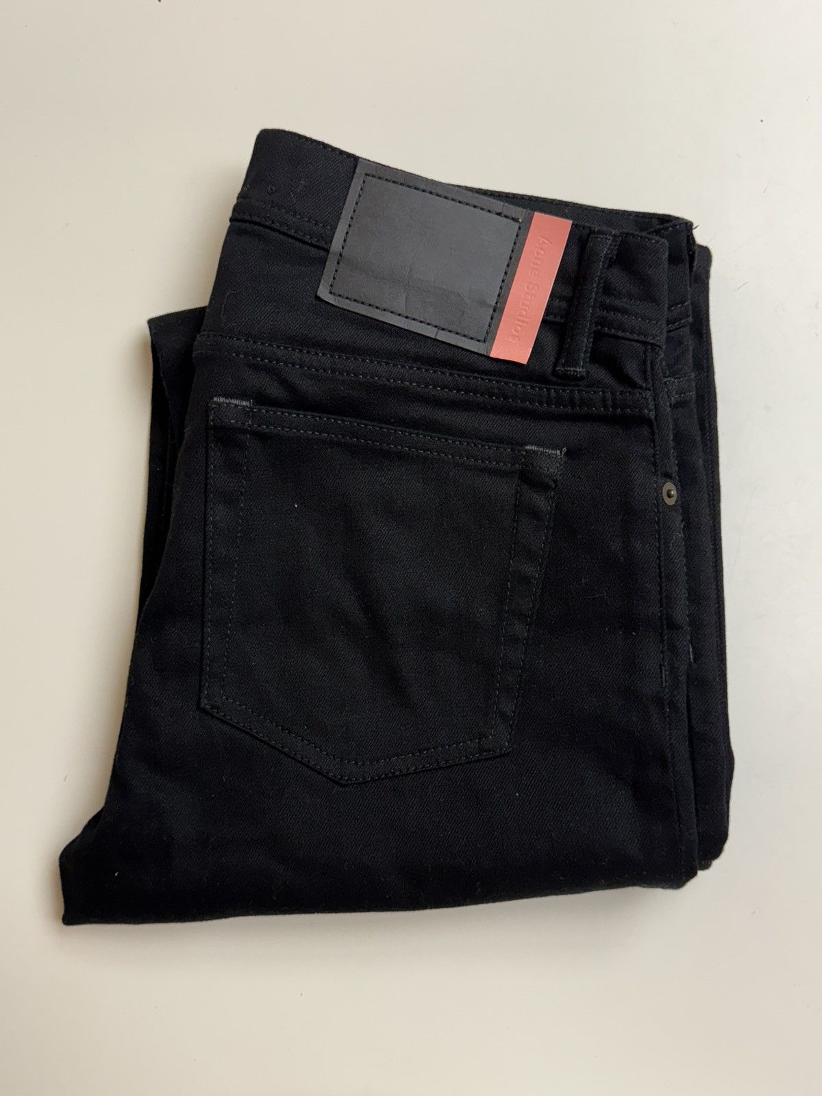Acne Studios Acne Studios Cotton Jeans Black, 30Y176-141 stockholm Size US 31 - 1 Thumbnail