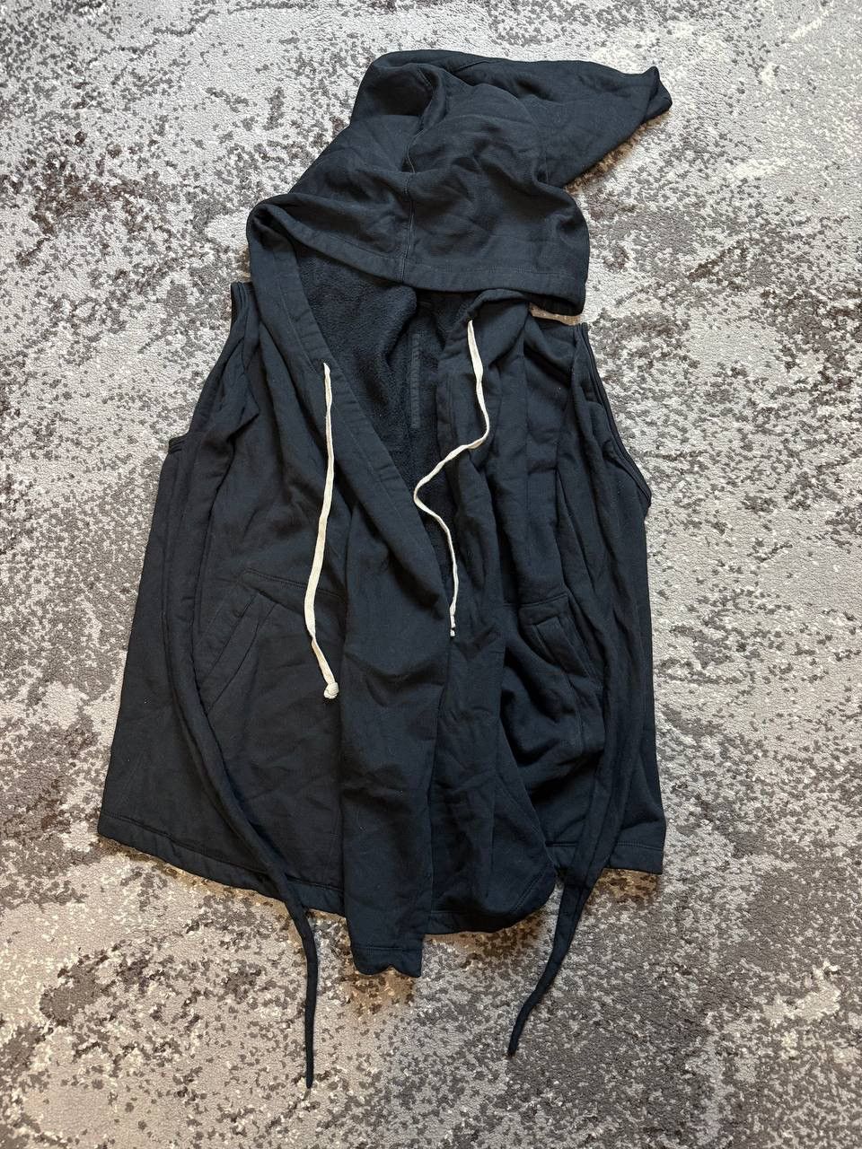 Rick Owens Rick Owens Olmar & Mirta Black Wash Mountain Wizard Vests Size US M / EU 48-50 / 2 - 2 Thumbnail