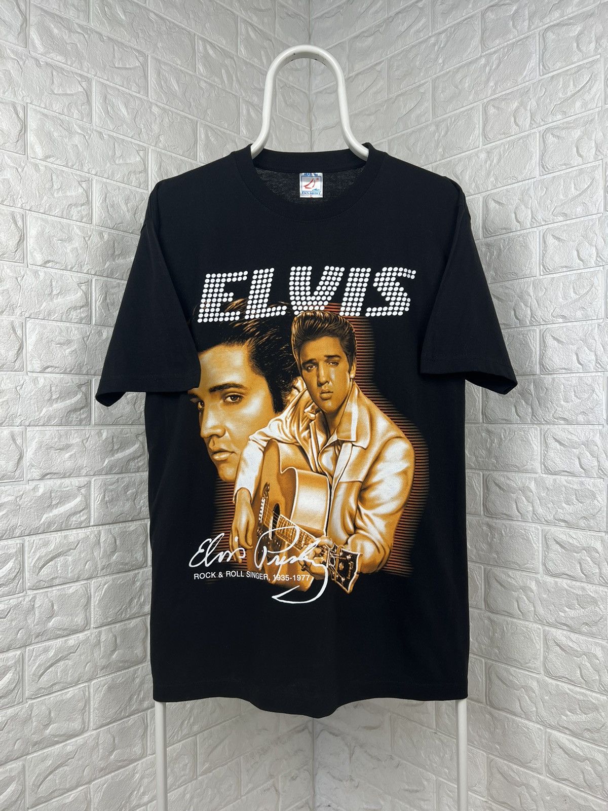 Band Tees × Vintage Elvis Presley Vintage Shirt Size US L / EU 52-54 / 3 - 1 Thumbnail