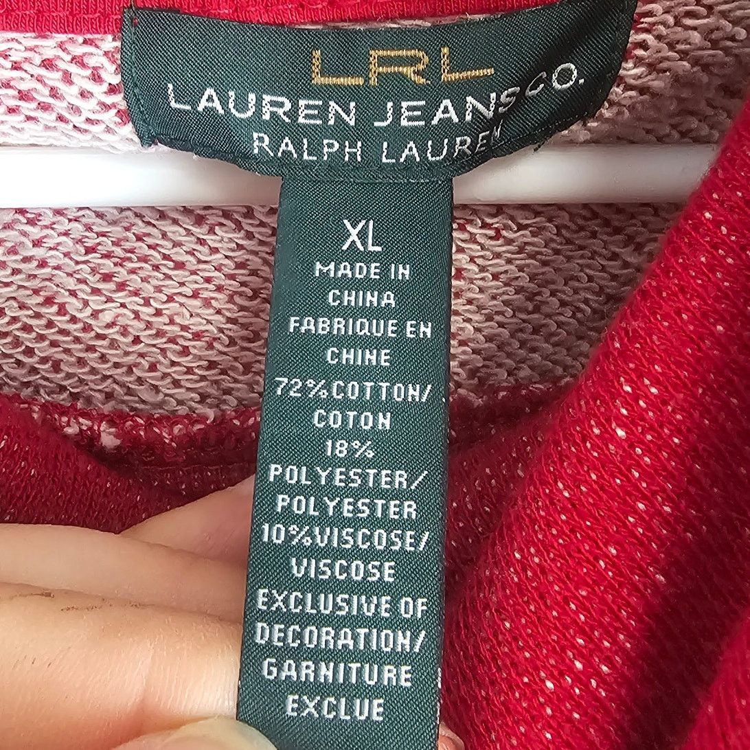 Lauren Ralph Lauren Ralph Lauren Womens Sweatshirt Cowl Neck Classic Preppy XL Size XL / US 12-14 / IT 48-50 - 6 Thumbnail
