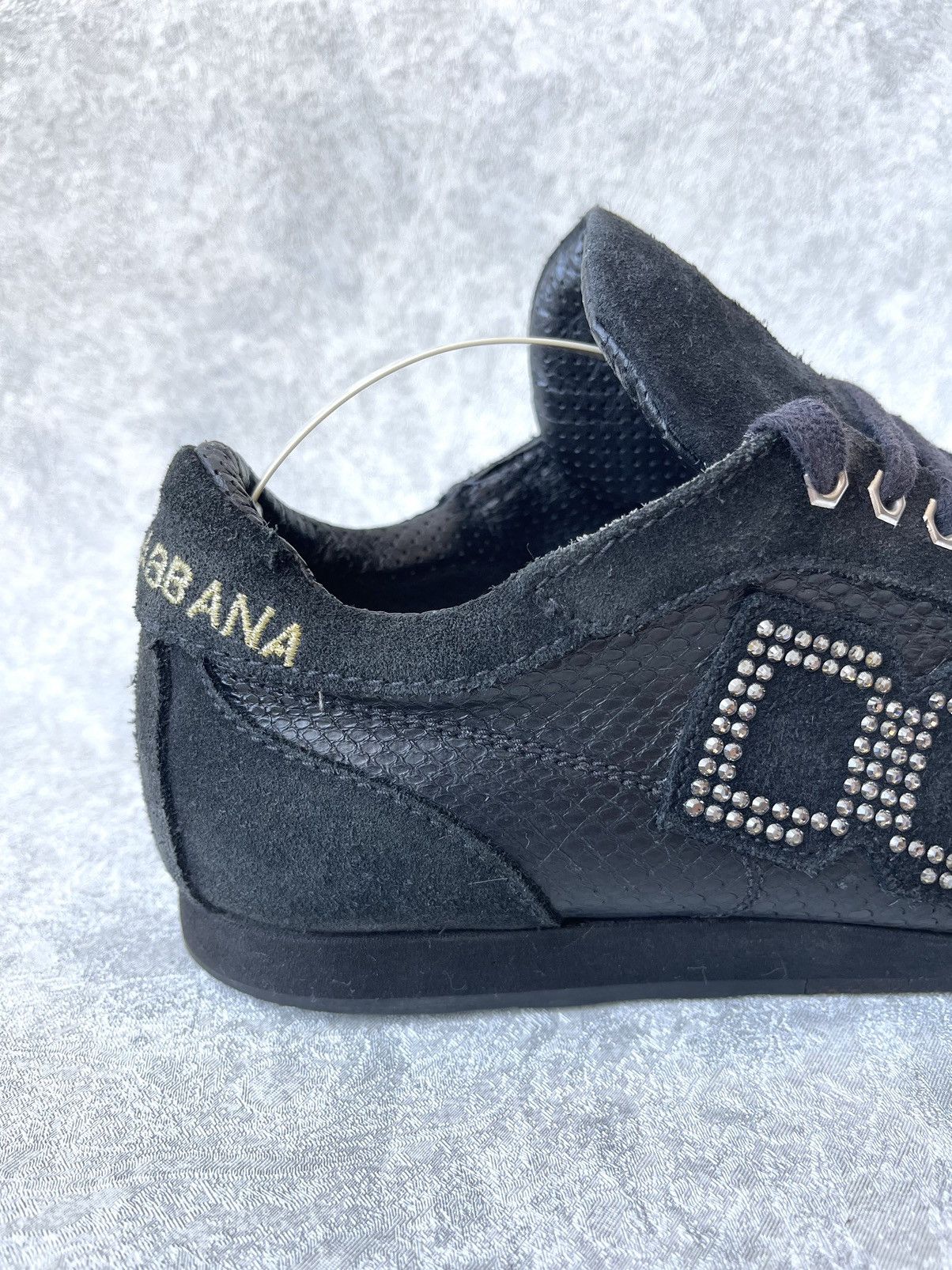 Dolce & Gabbana Vintage Dolce & Gabbana Archival Crystal DG Sneakers 37 Y2K Size US 7 / IT 37 - 4 Thumbnail