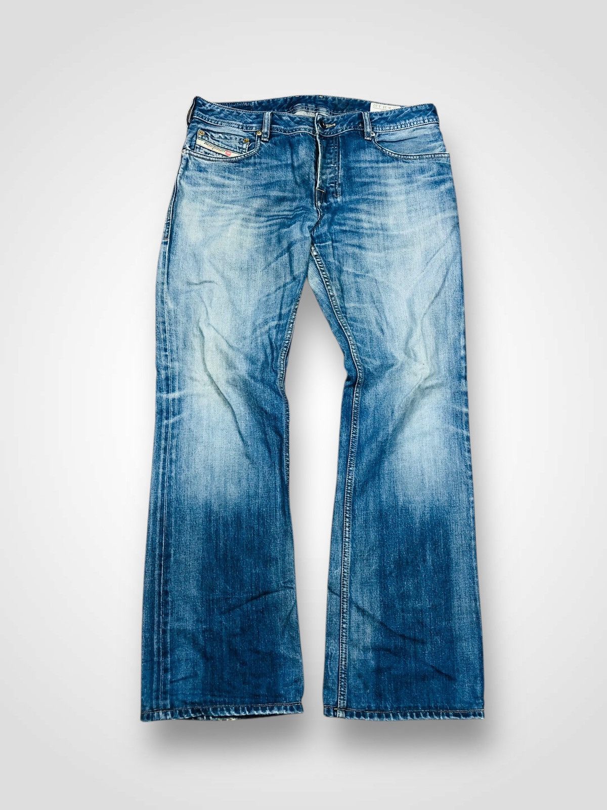 Diesel Diesel Industry Distress Jeans (33) Size US 31 - 1 Thumbnail