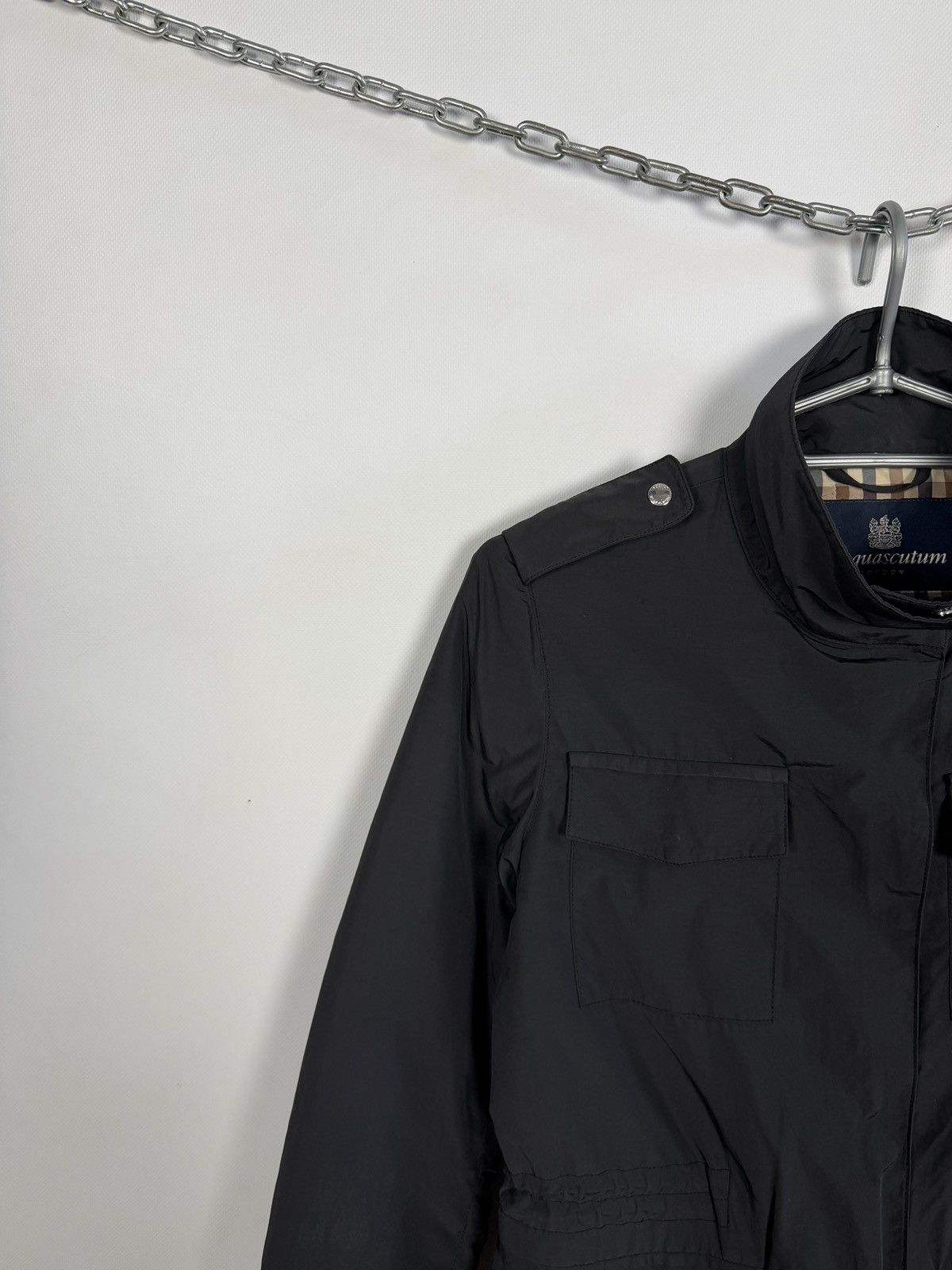 Aquascutum Aquascutum London Field Jacket 4 Pocket Nova Check Lined Size S / US 4 / IT 40 - 3 Thumbnail
