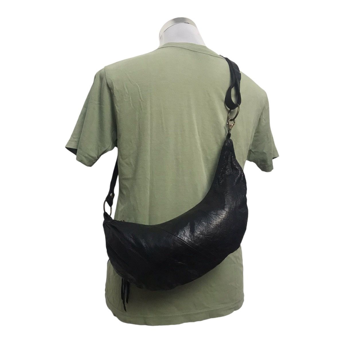 Hysteric Glamour × If Six Was Nine × Seditionaries Segment Leather peanut shell shape Sling Bag Size ONE SIZE - 1 Thumbnail
