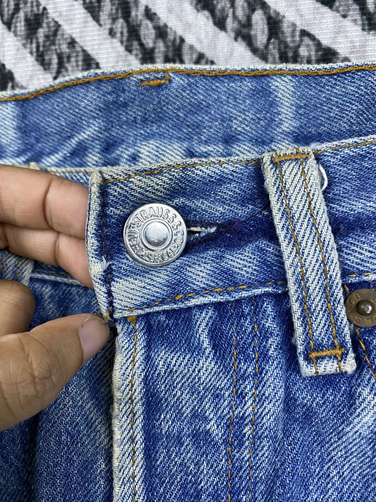Levi's 🔥Vintage Levis 501 Denim Pants Size US 32 / EU 48 - 11 Thumbnail
