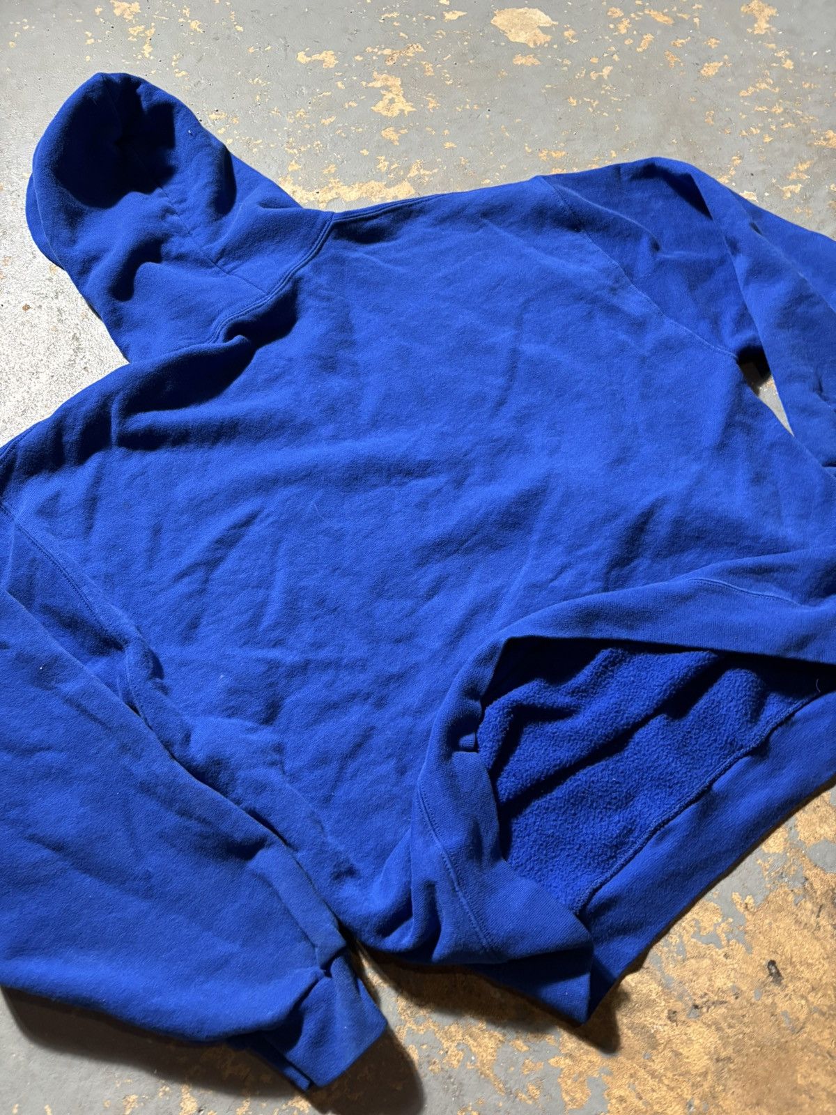 Russell Athletic × Vintage EG Baseball blue Russell athletic hoodie sweatshirt Size US L / EU 52-54 / 3 - 6 Thumbnail