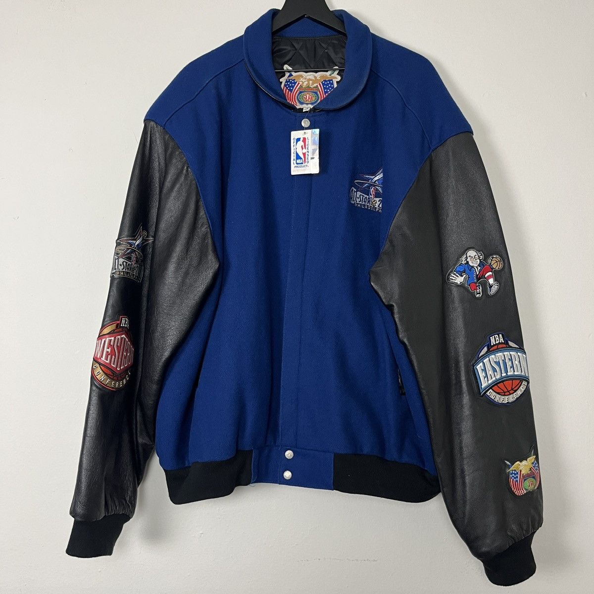 Jeff Hamilton 2002 All Star Game Varsity Jacket Vintage