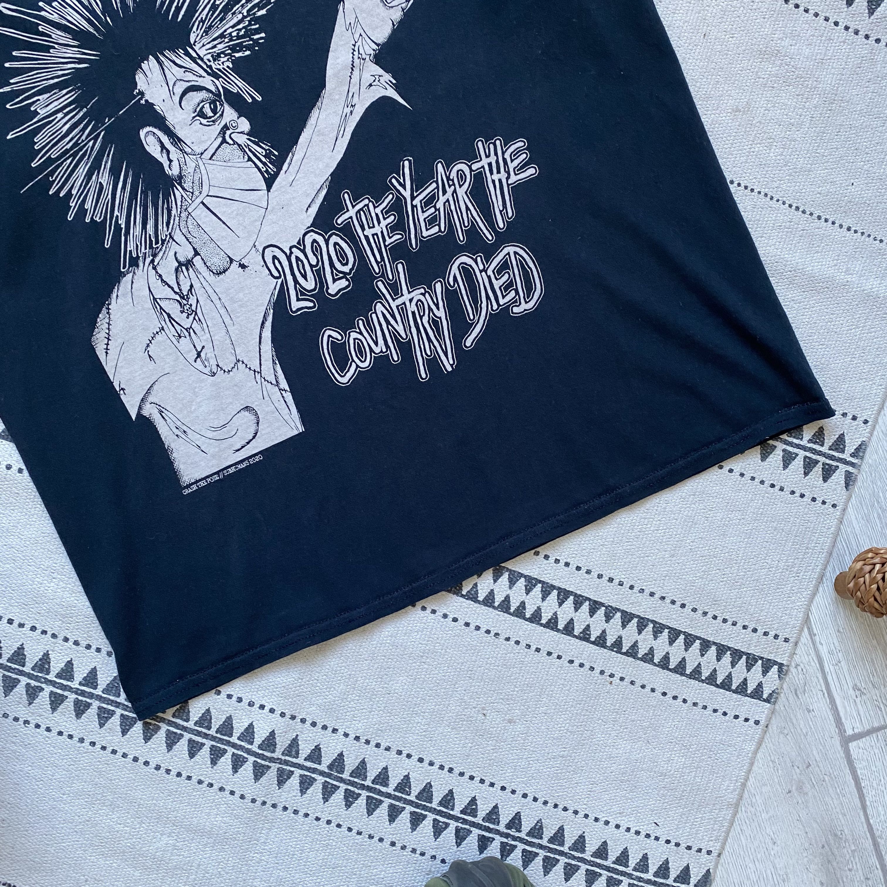 Band Tees 🎸 UK Punk SUBHUMANS Tee Y2K Rock Band T-shirt Size US L / EU 52-54 / 3 - 3 Thumbnail