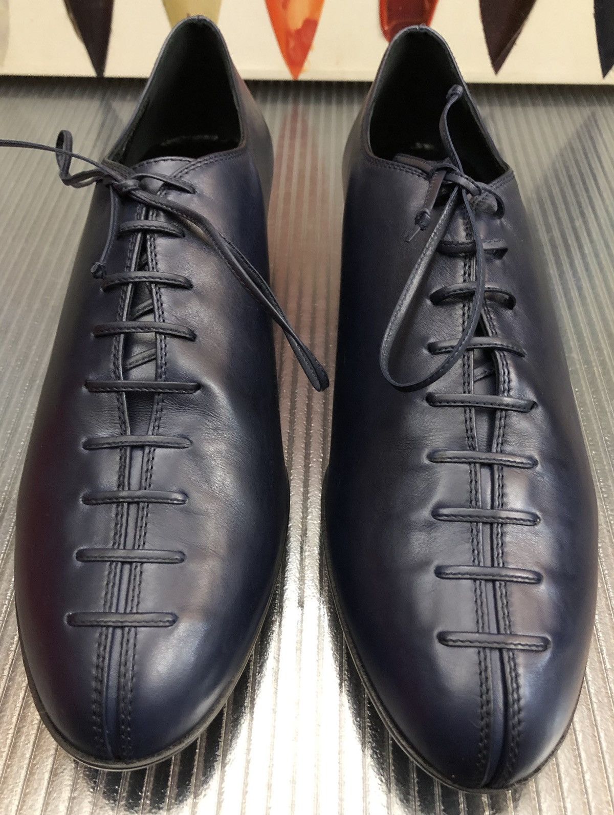 Salvatore Ferragamo Salvatore Ferragamo x Yohji Yamamoto Leonina Laced 9.5 C NEW Size US 9.5 / IT 39.5 - 5 Thumbnail
